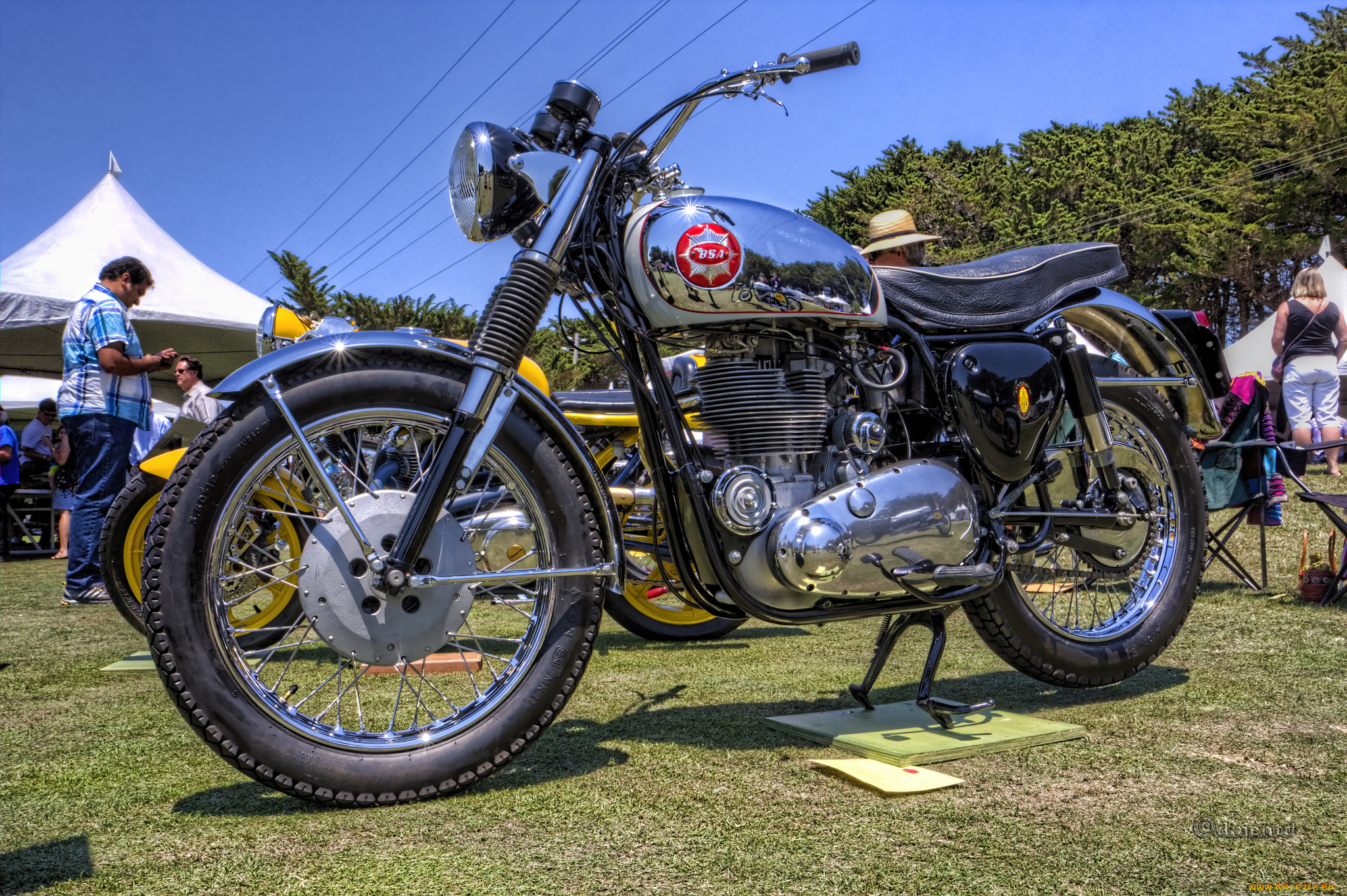 1959, bsa, goldstar, мотоциклы, bsa, байк