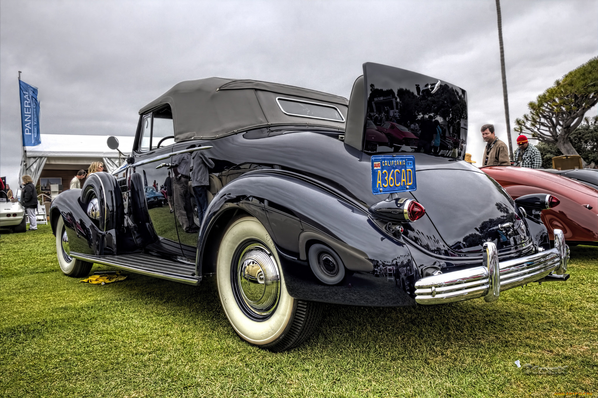 1936, cadillac, fleetwood, convertible, автомобили, выставки, и, уличные, фото, выставка, автошоу