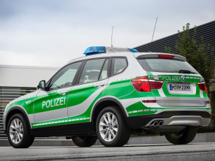 Картинка автомобили полиция polizei x3 bmw 2014г f25