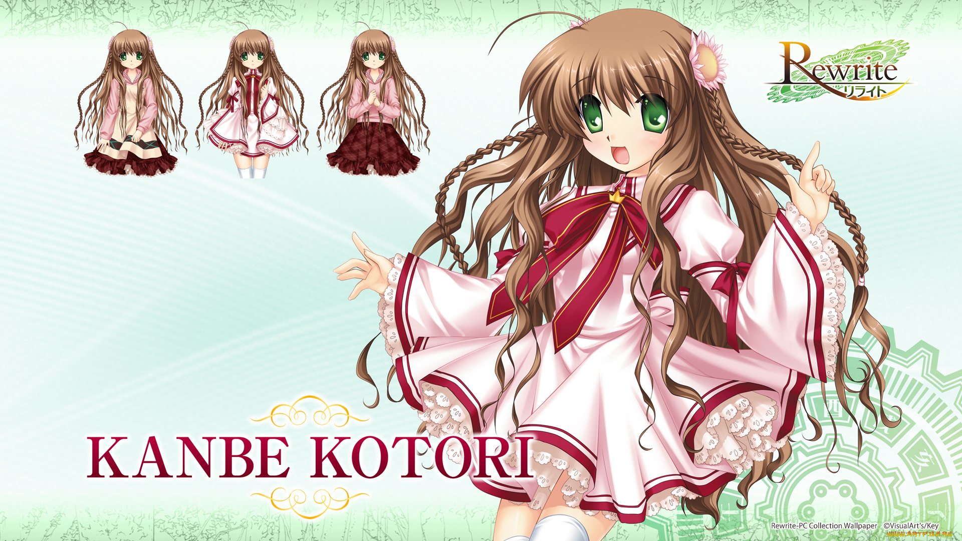 Rewrite file. Котори Камбэ. Rewrite Kotori. Rewrite персонажи.