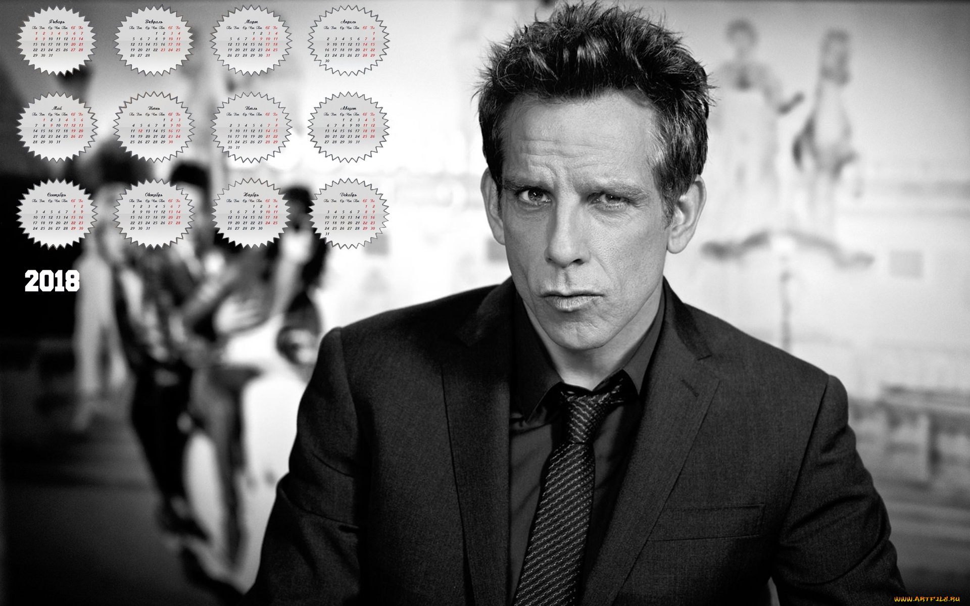 ben, stiller, календари, знаменитости, мужчина, актер