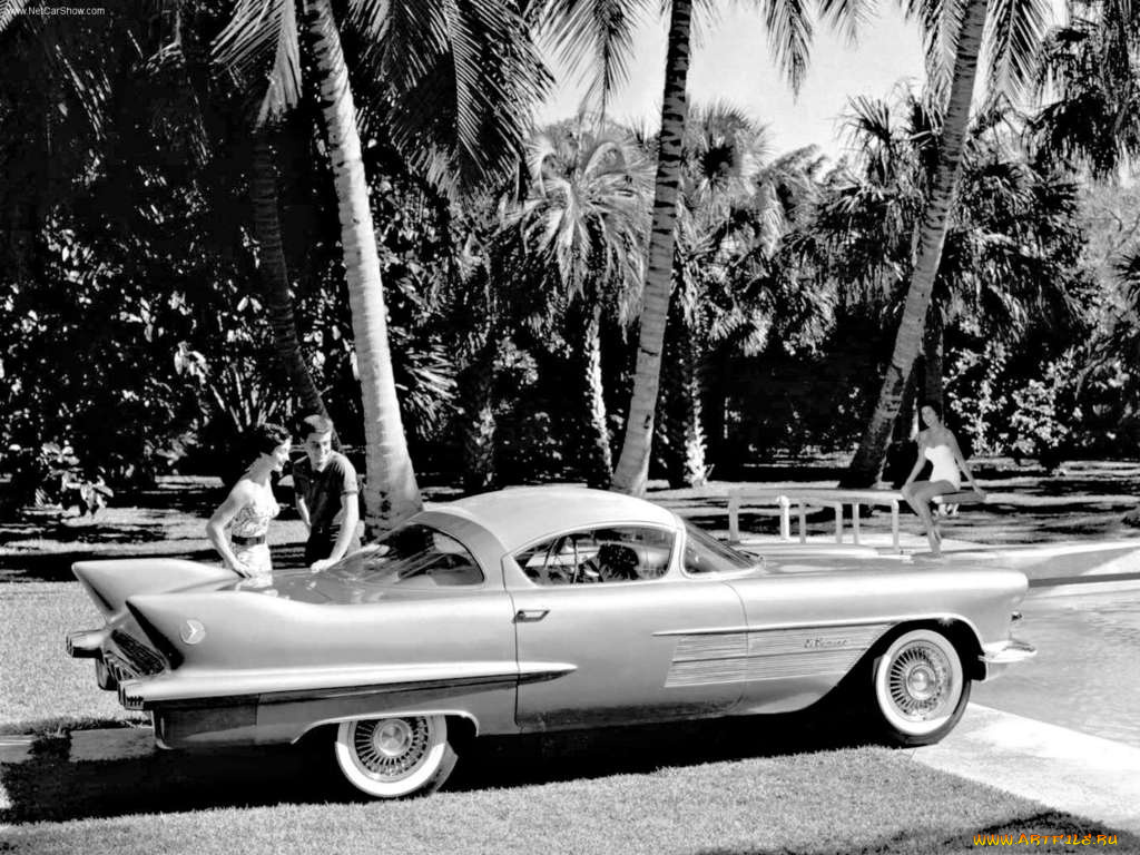 cadillac, el, camino, concept, 1954, автомобили