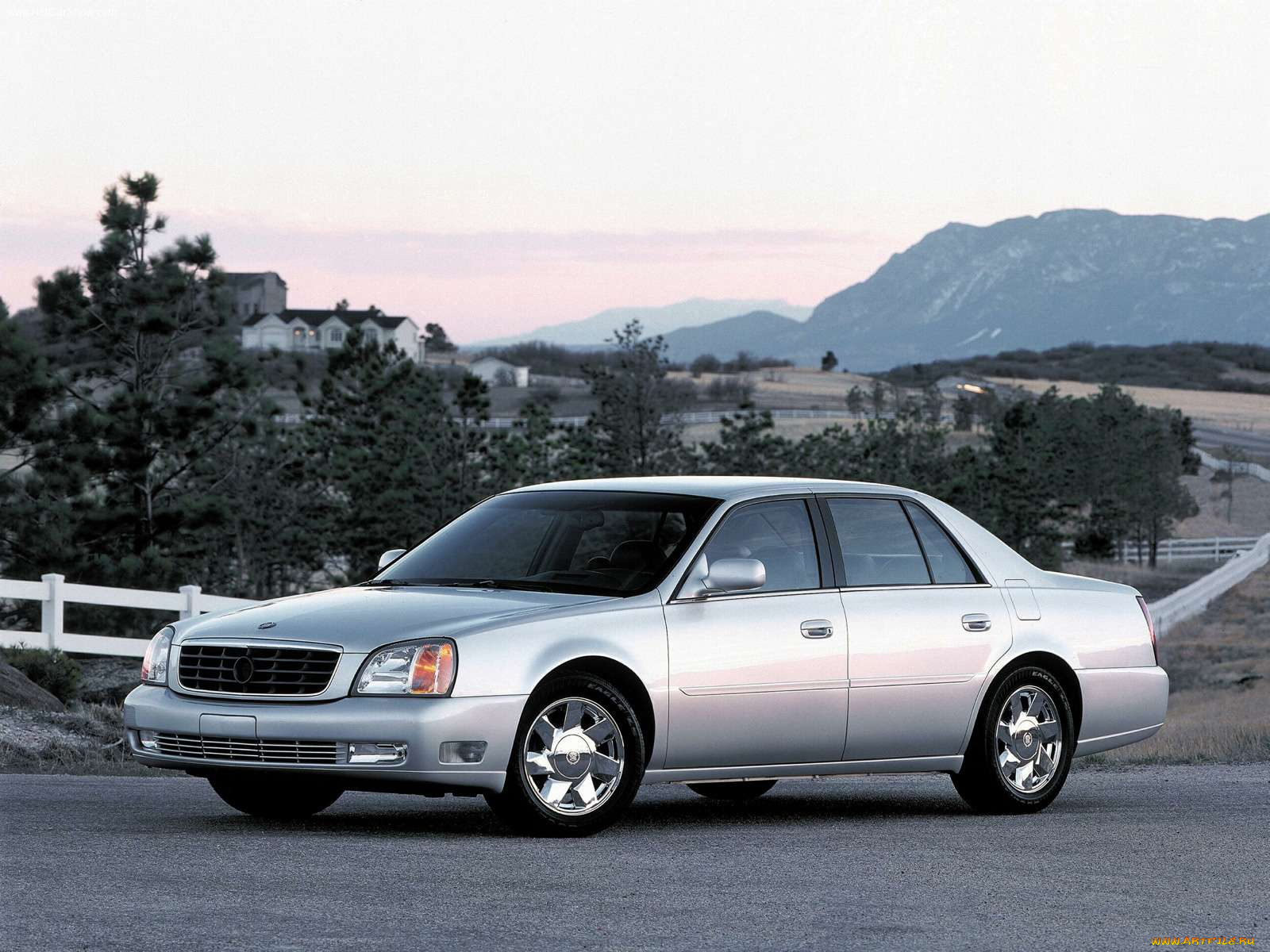 cadillac, deville, dts, 2001, автомобили