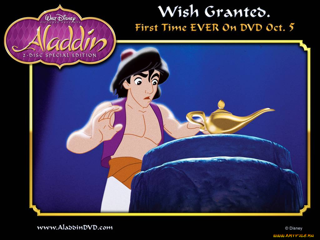 мультфильмы, aladdin