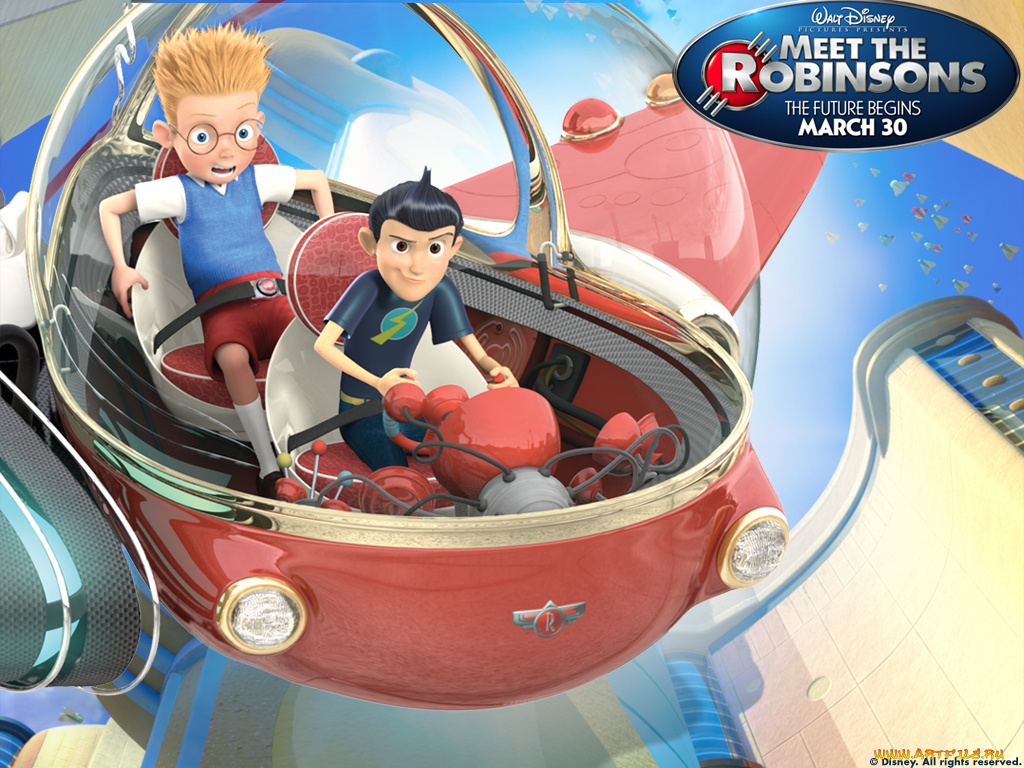 мультфильмы, meet, the, robinsons