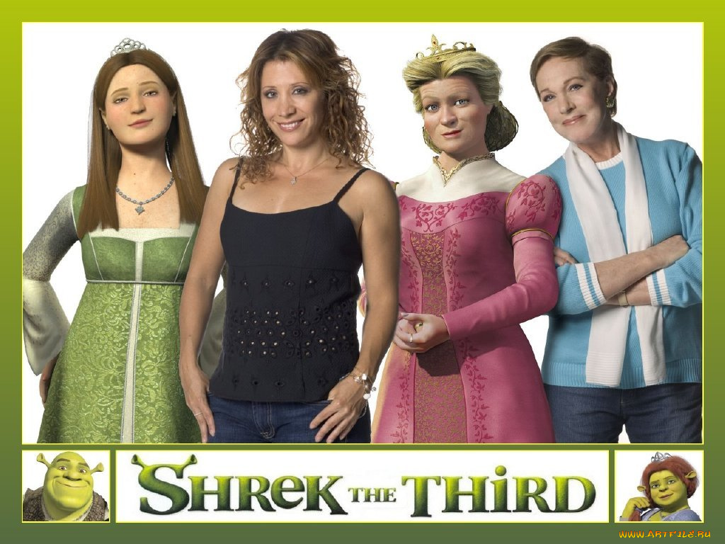 мультфильмы, shrek, the, third