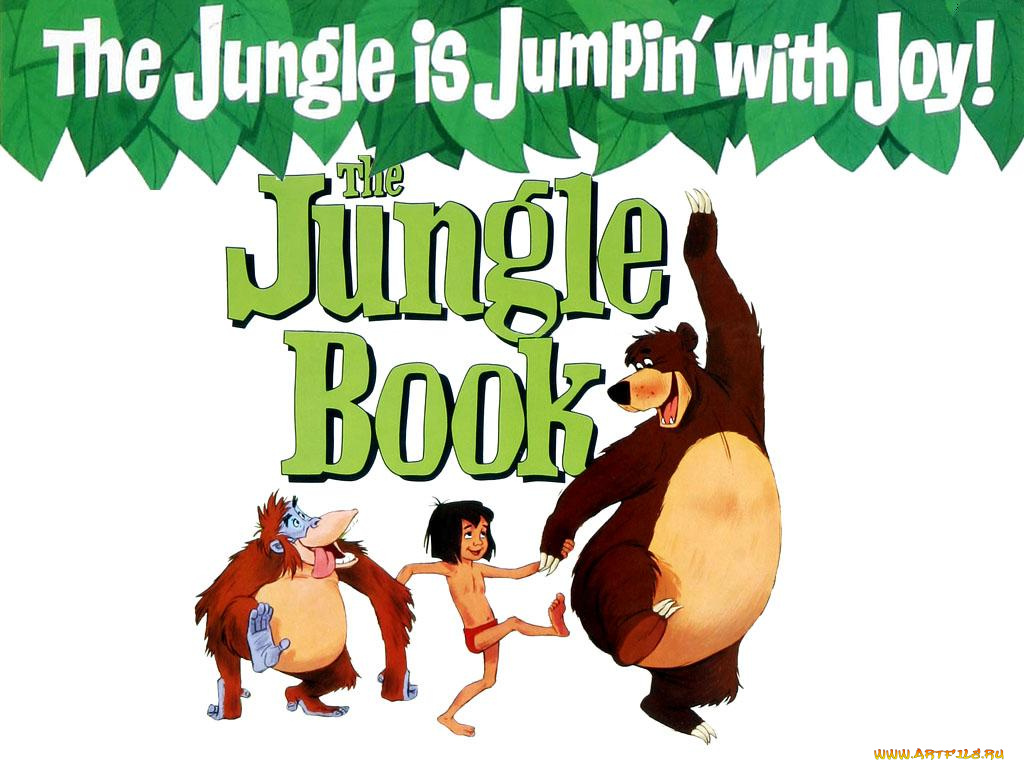 the, jungle, book, мультфильмы