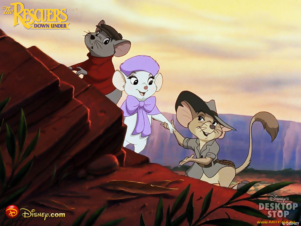 the, rescuers, мультфильмы