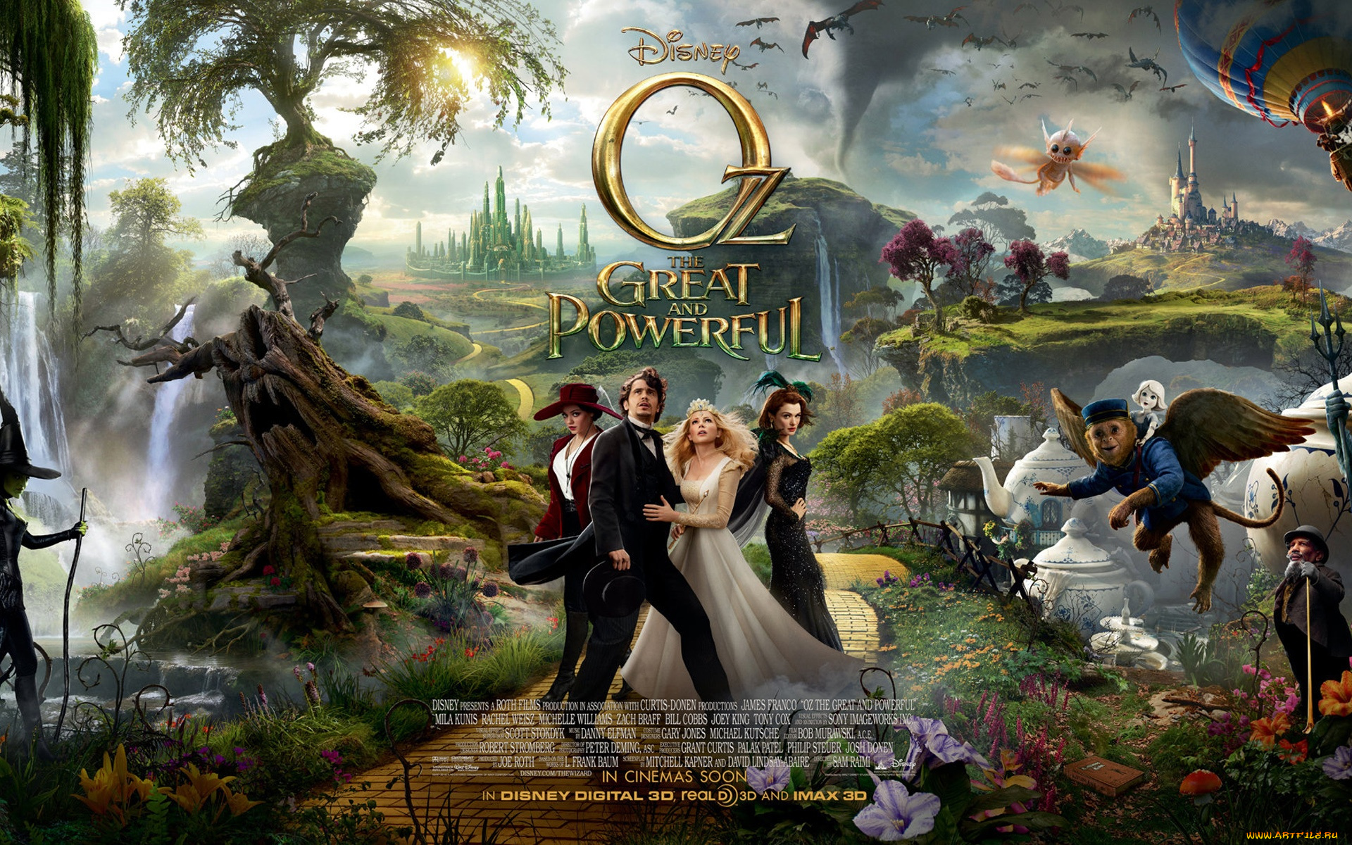 oz, the, great, and, powerful, кино, фильмы, 