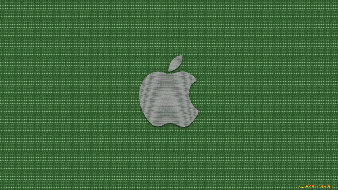 компьютеры, apple, логотип, сетка, зеленый, яблоко