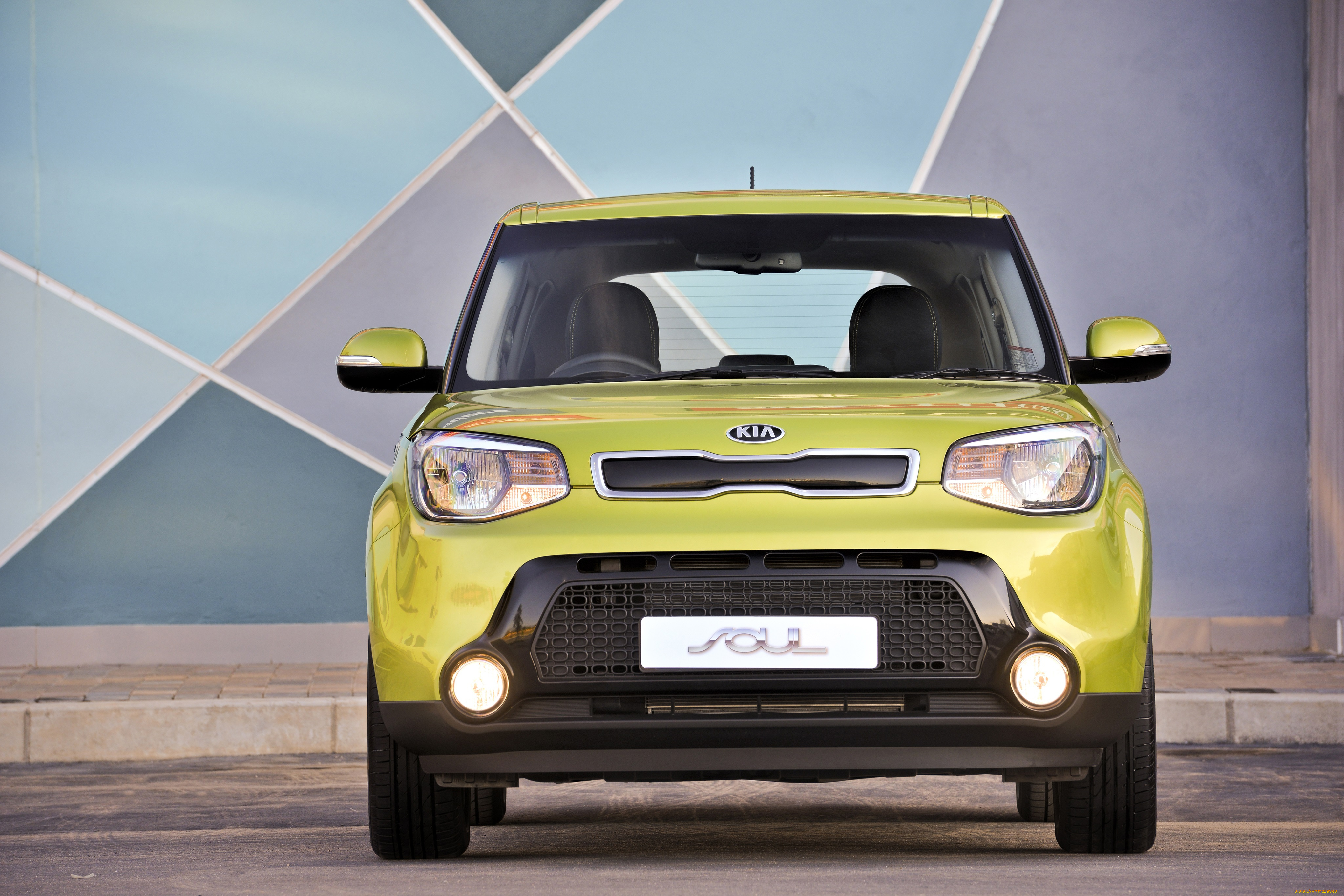 автомобили, kia, soul, za-spec, 2014г, зеленый