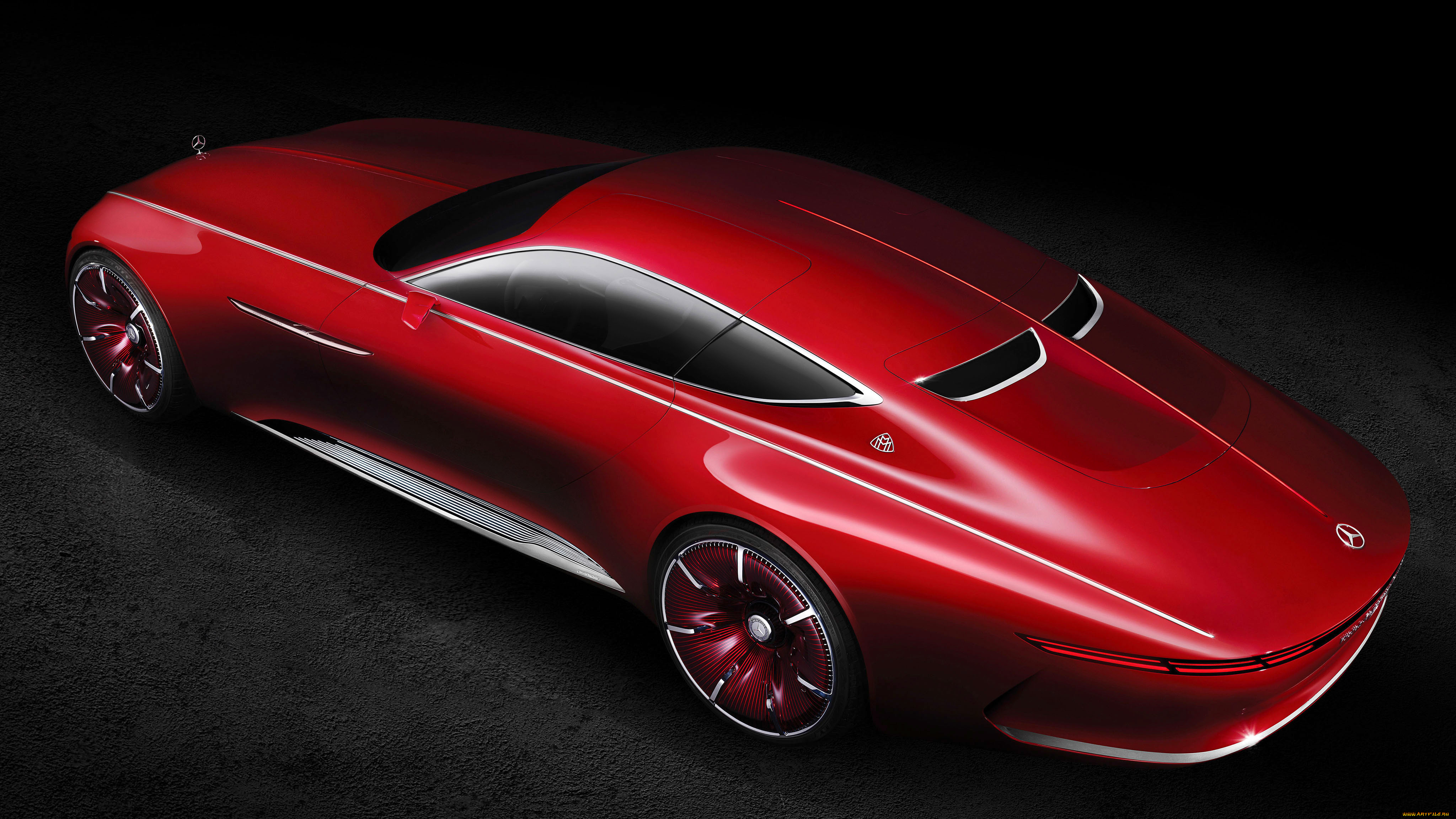 mercedes-maybach, 6, concept, 2016, автомобили, 3д, mercedes-maybach, 2016, concept, 6