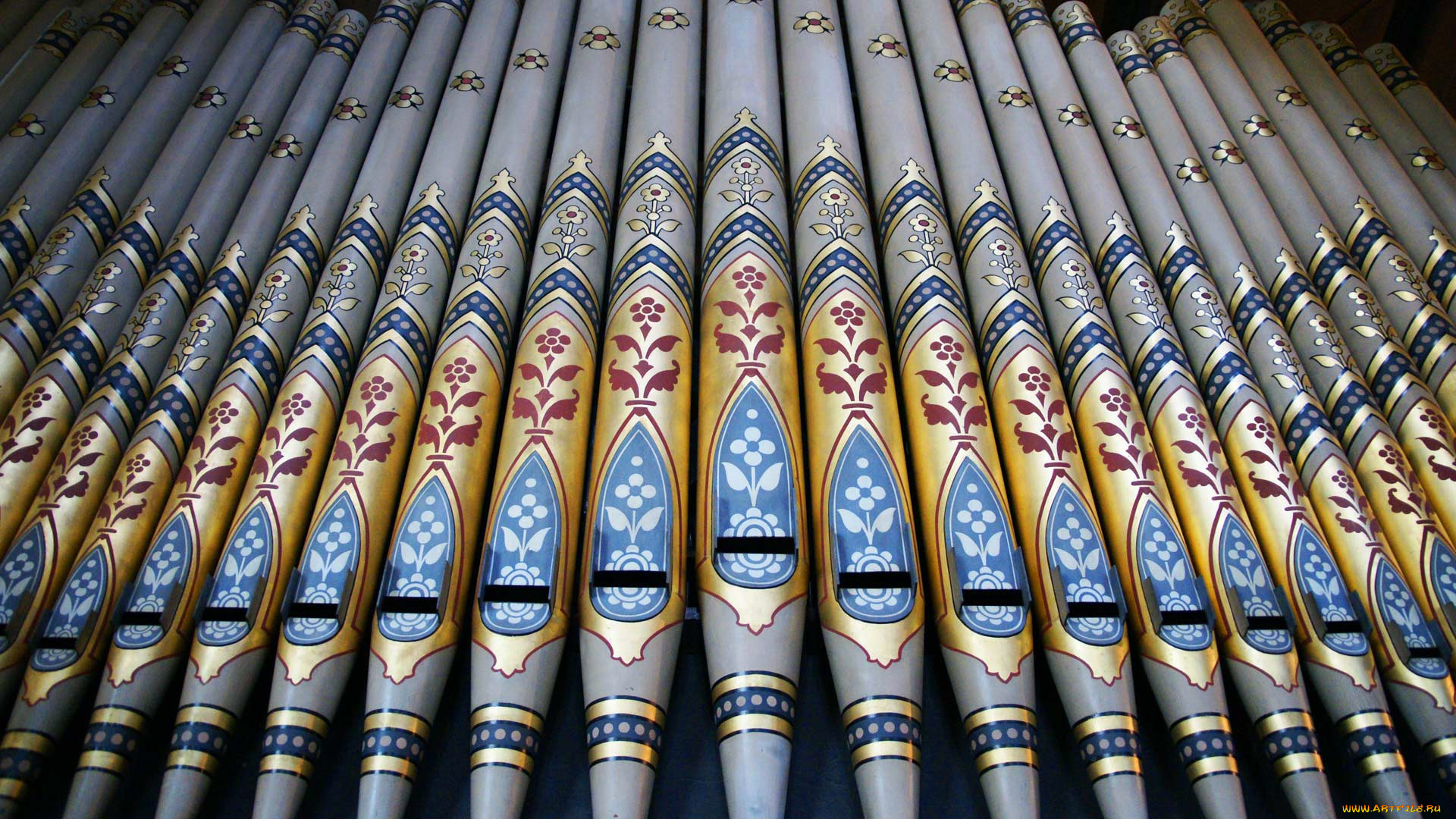 музыка, -музыкальные, инструменты, орган, уэльс, трубы, рексем