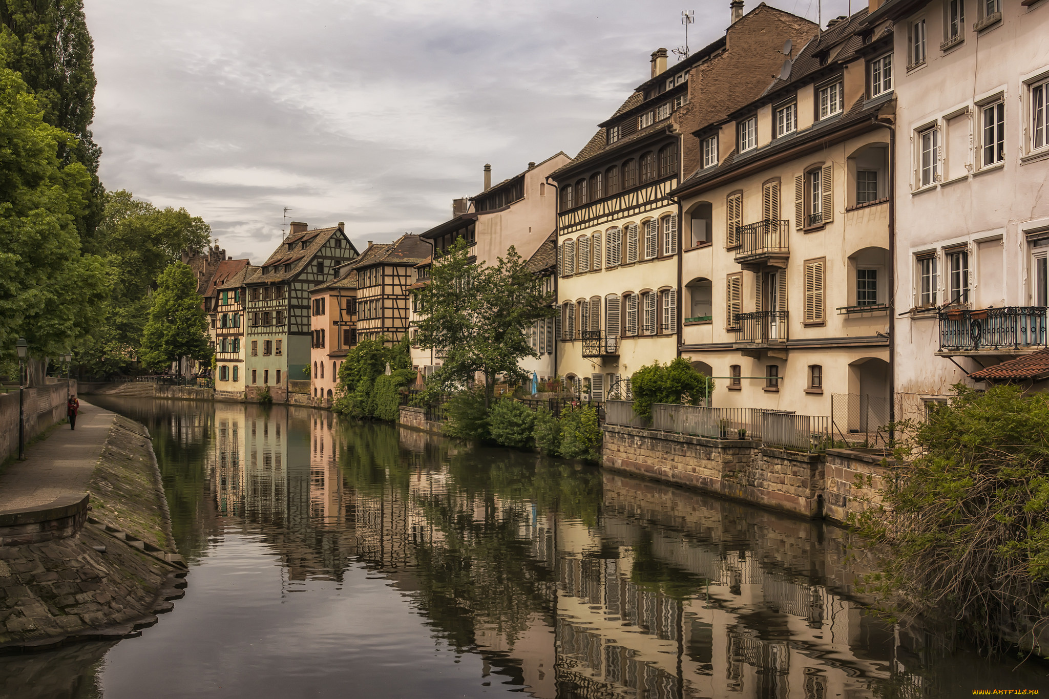 strasbourg, города, страсбург, , франция, канал