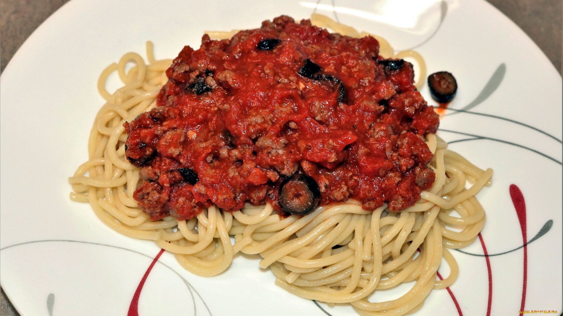еда, макаронные, блюда, спагетти, мясной, соус