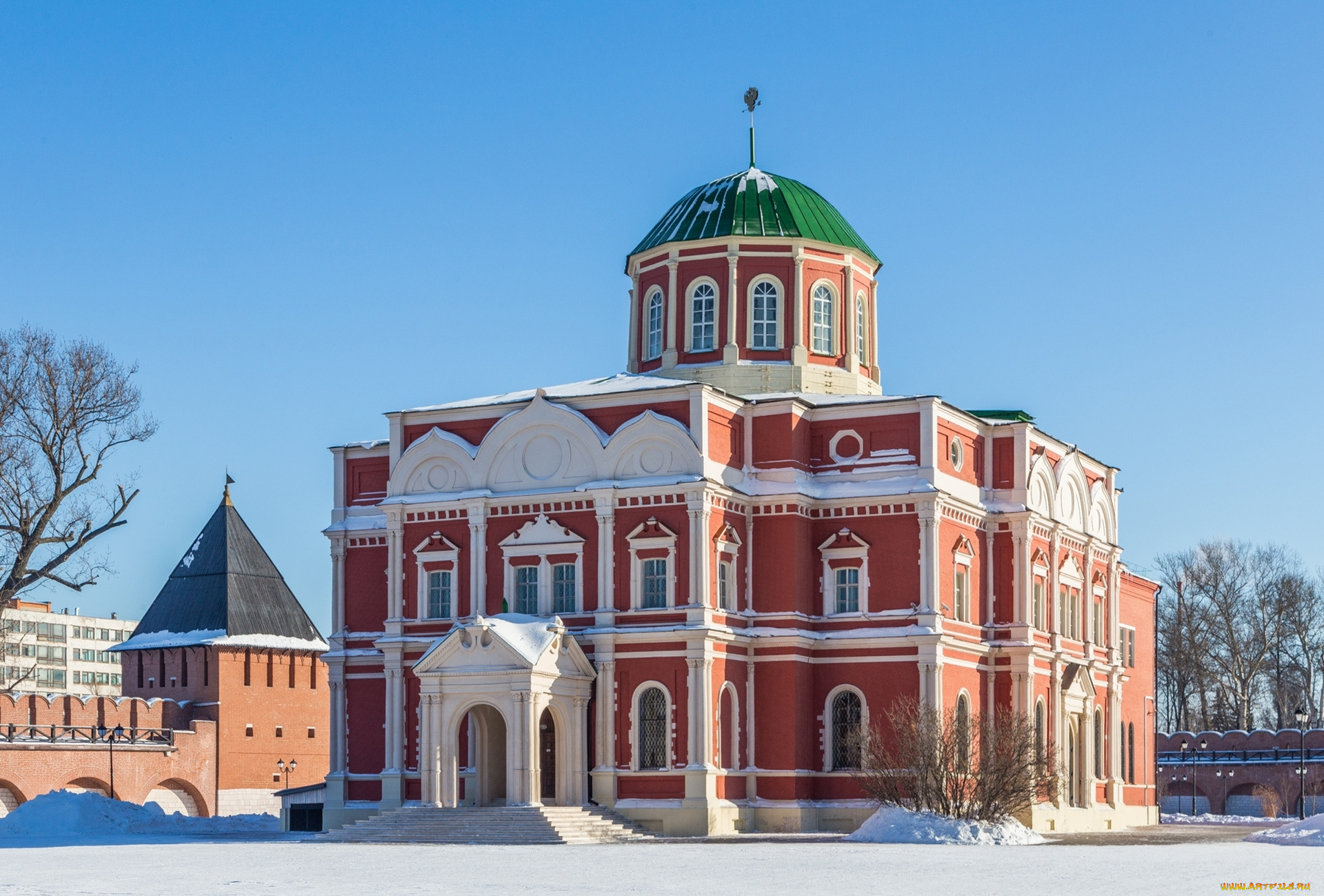 тула, города, -, здания, , дома, россия, город, здание, музей, кремль