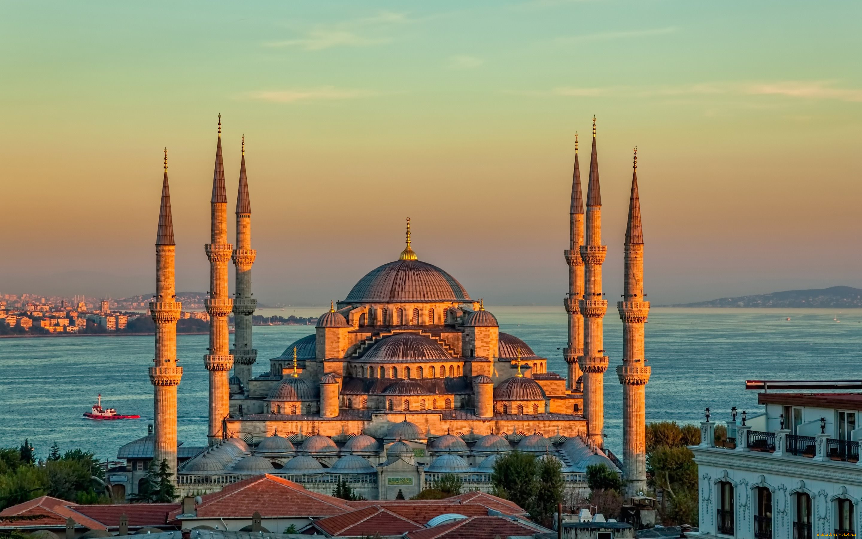 города, стамбул, , турция, мечеть