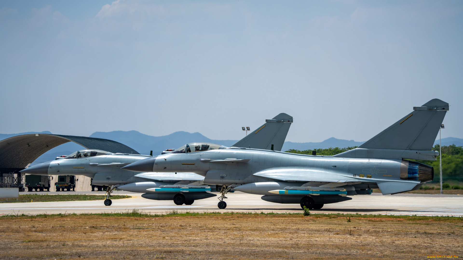 авиация, боевые, самолёты, ввс, нoак, chengdu, j10, самолет, фотография, военные, военный, облака, вид, сбоку, ракеты, небо, пилот, китай