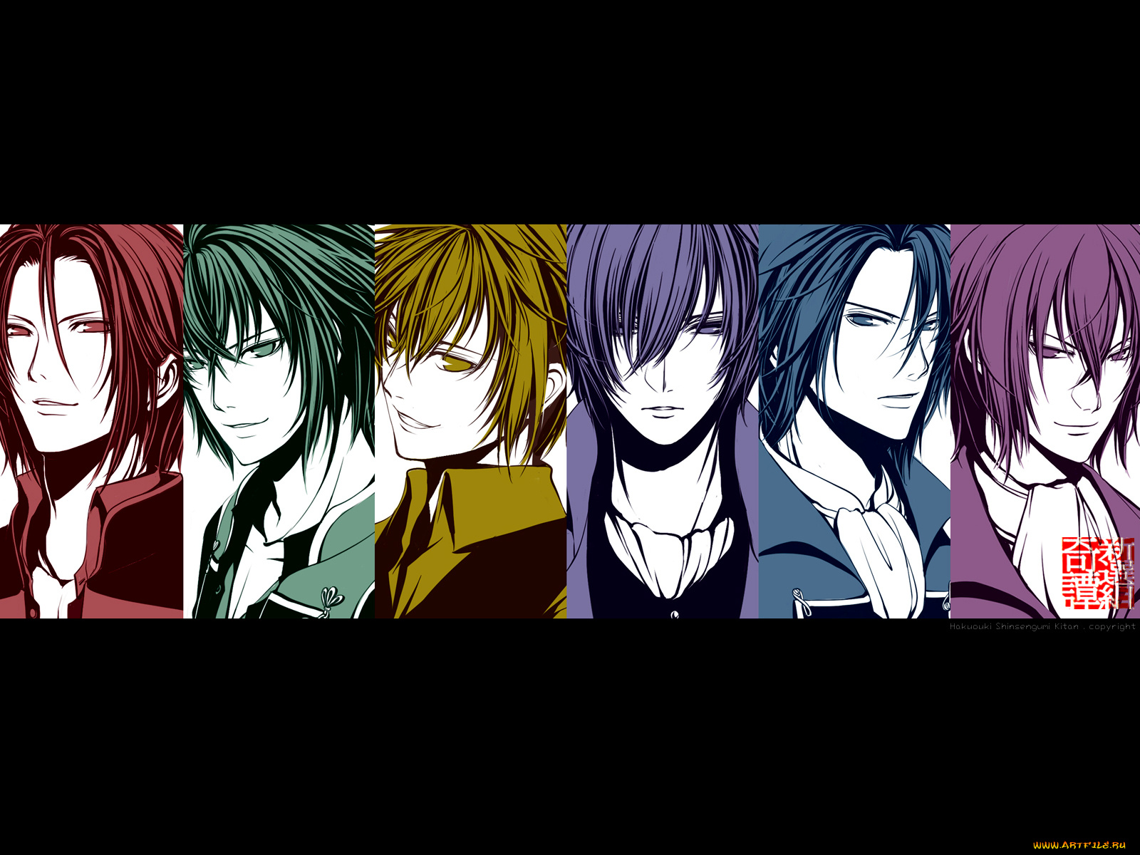 hakuouki, shinsengumi, kitan, аниме, hakuoki