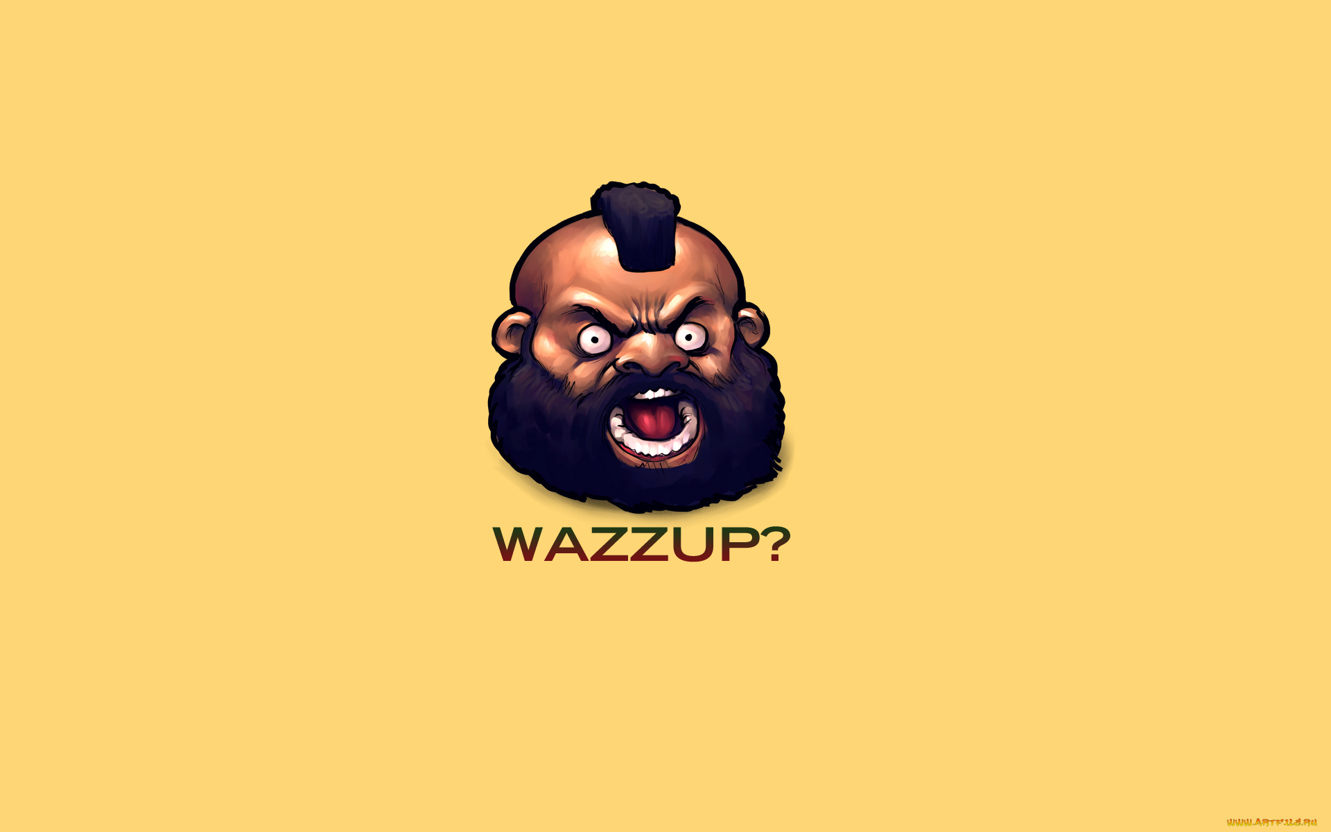 wazzup, юмор, приколы, wuzzup, смешная, рожа, надпись, street, fighter