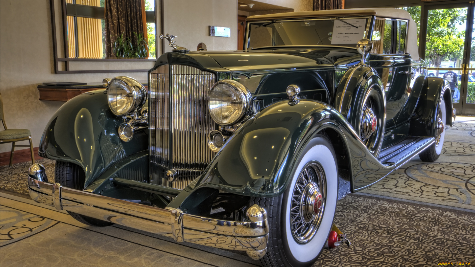 1934, packard, twelve, 1107, coupe, roadster, автомобили, виртуальный, тюнинг, автошоу, выставка