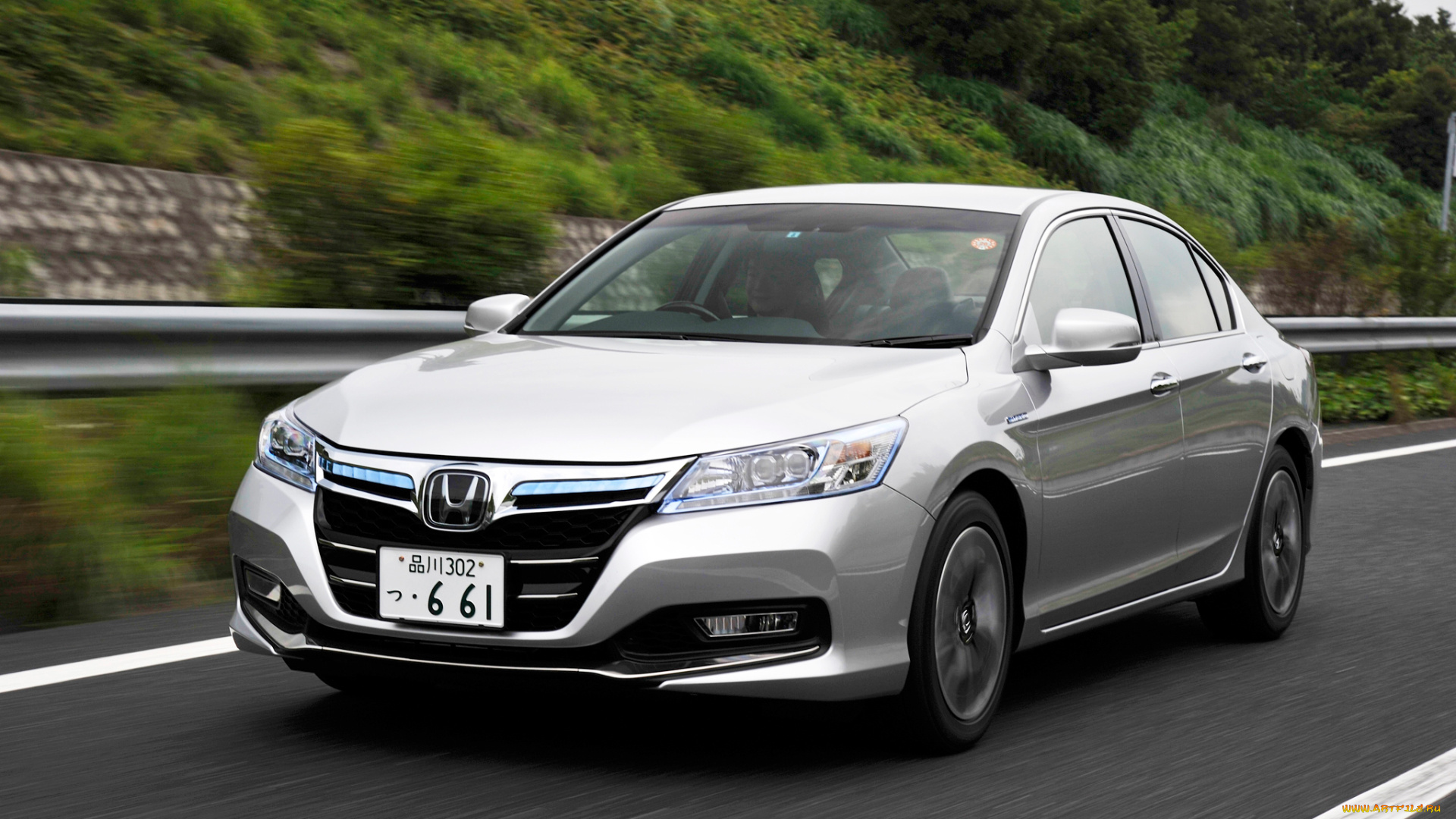 автомобили, honda, серый, 2013г, jp-spec, accord, hybrid