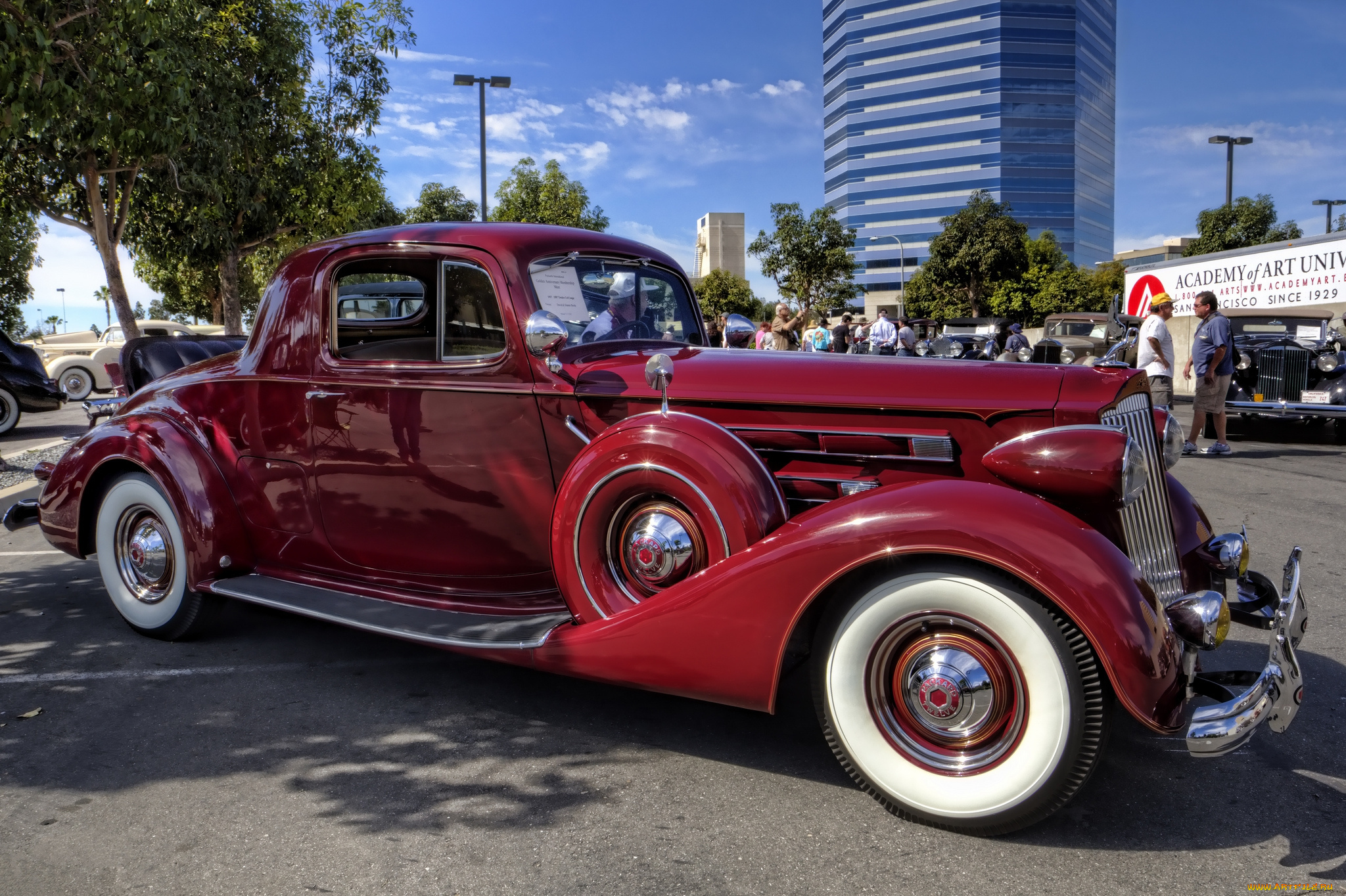 1937, packard, 1507, 2-4, coupe, автомобили, выставки, и, уличные, фото, выставка, автошоу