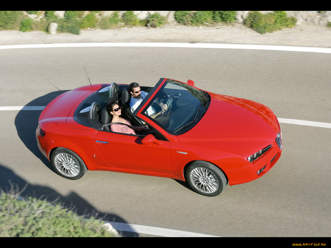 2007, alfa, romeo, spider, автомобили