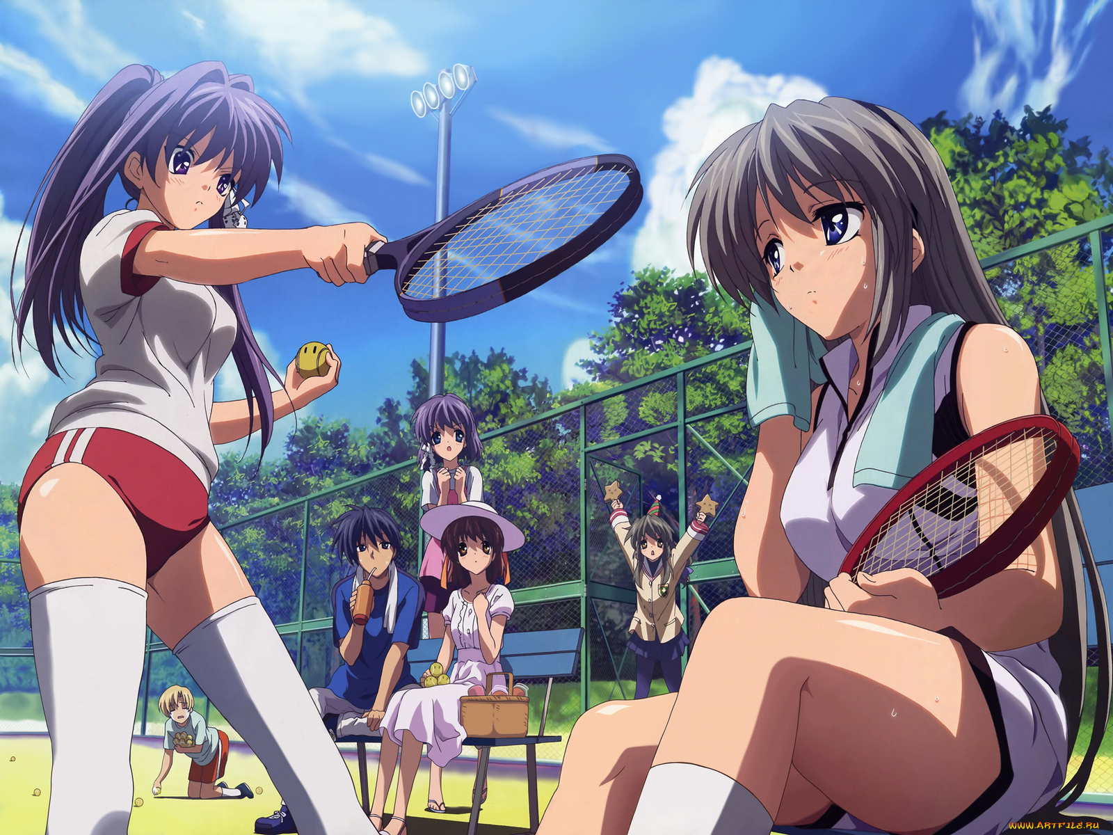 clannad, аниме