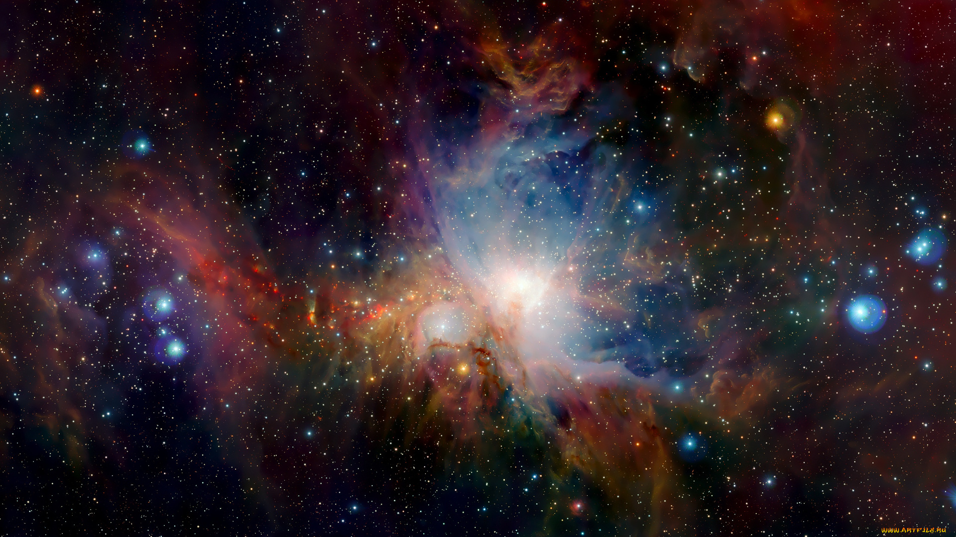 космос, галактики, туманности, ngc, 1976, m42, мессье, 42, m, туманность, ориона, messier, orion, nebula