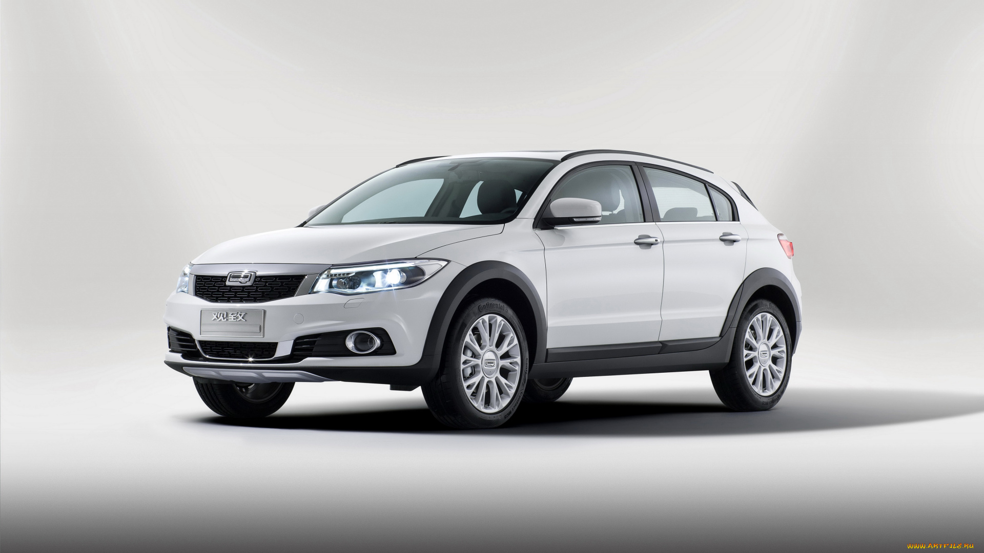 2014, qoros, 3, city, suv, 1, 6t, автомобили, qoros, серебристый