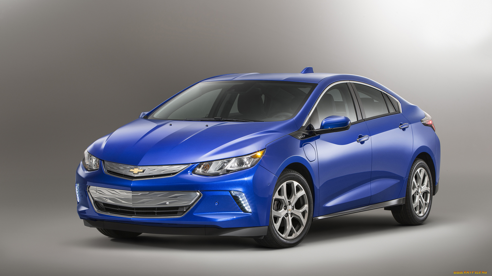 автомобили, chevrolet, volt, 2016, г, синий