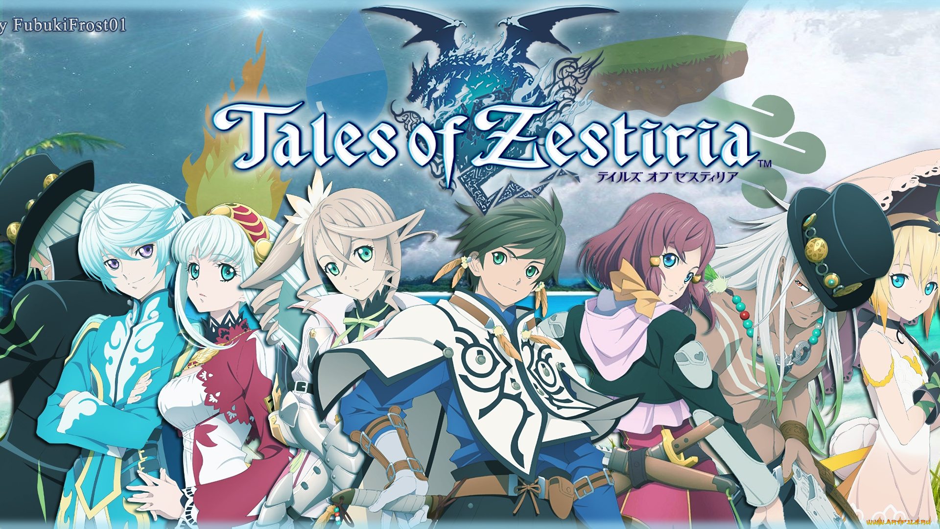 аниме, tales, of, zestiria, персонаж