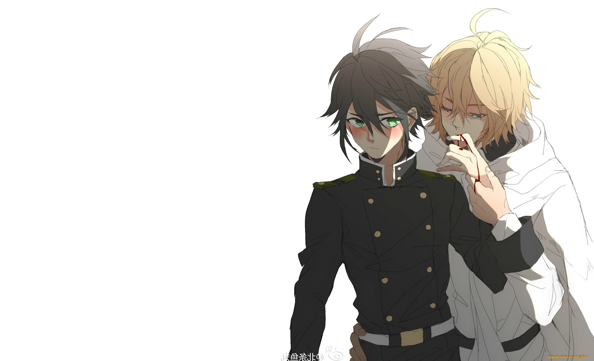 аниме, owari, no, seraph, последний, серафим