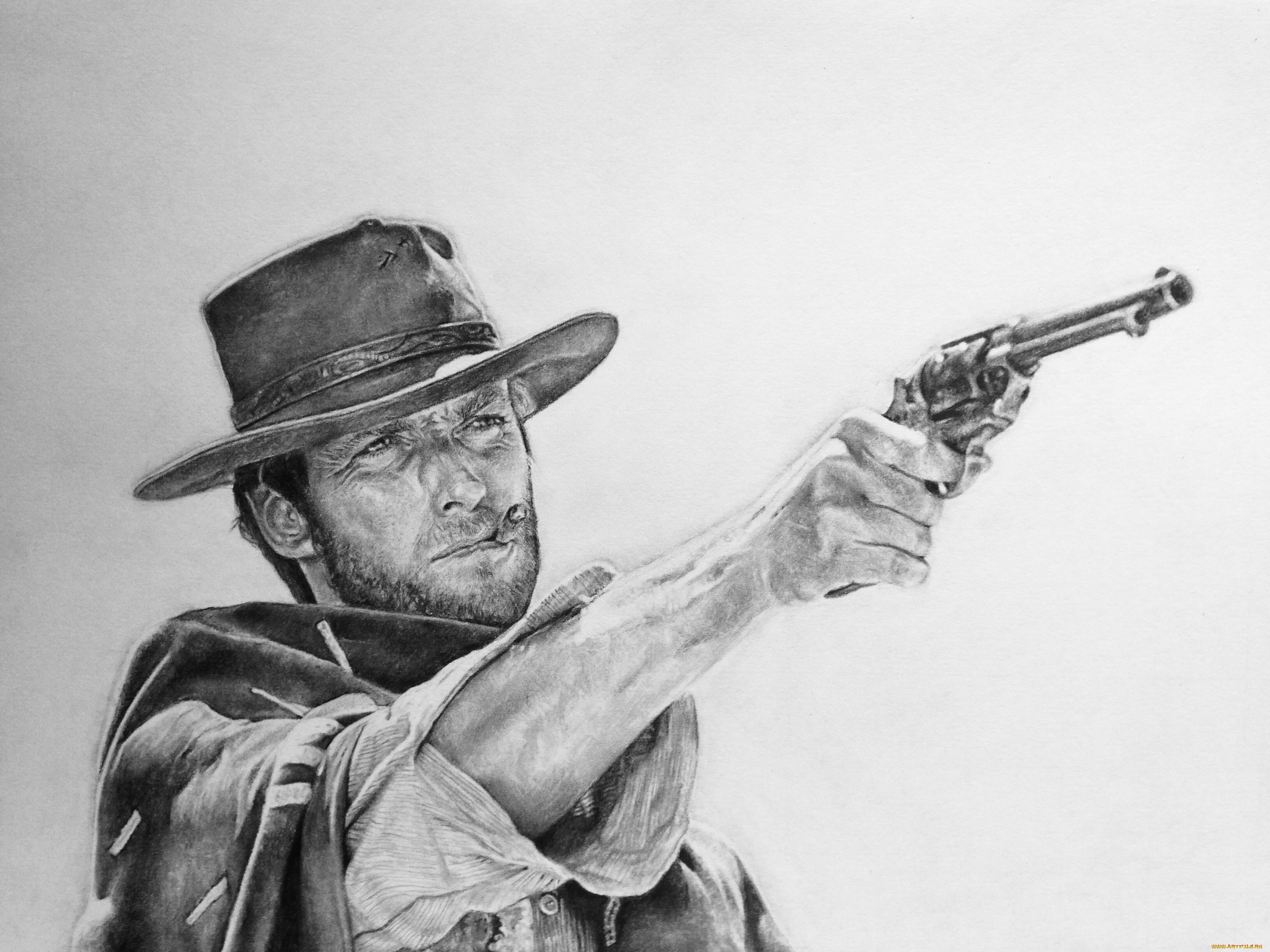 Как рисовать ковбоя. Клинт Иствуд ковбой. Клинт Иствуд ковбой арт. Клинт Иствуд ковбой револьвер. Клинт Иствуд дикий Запад.
