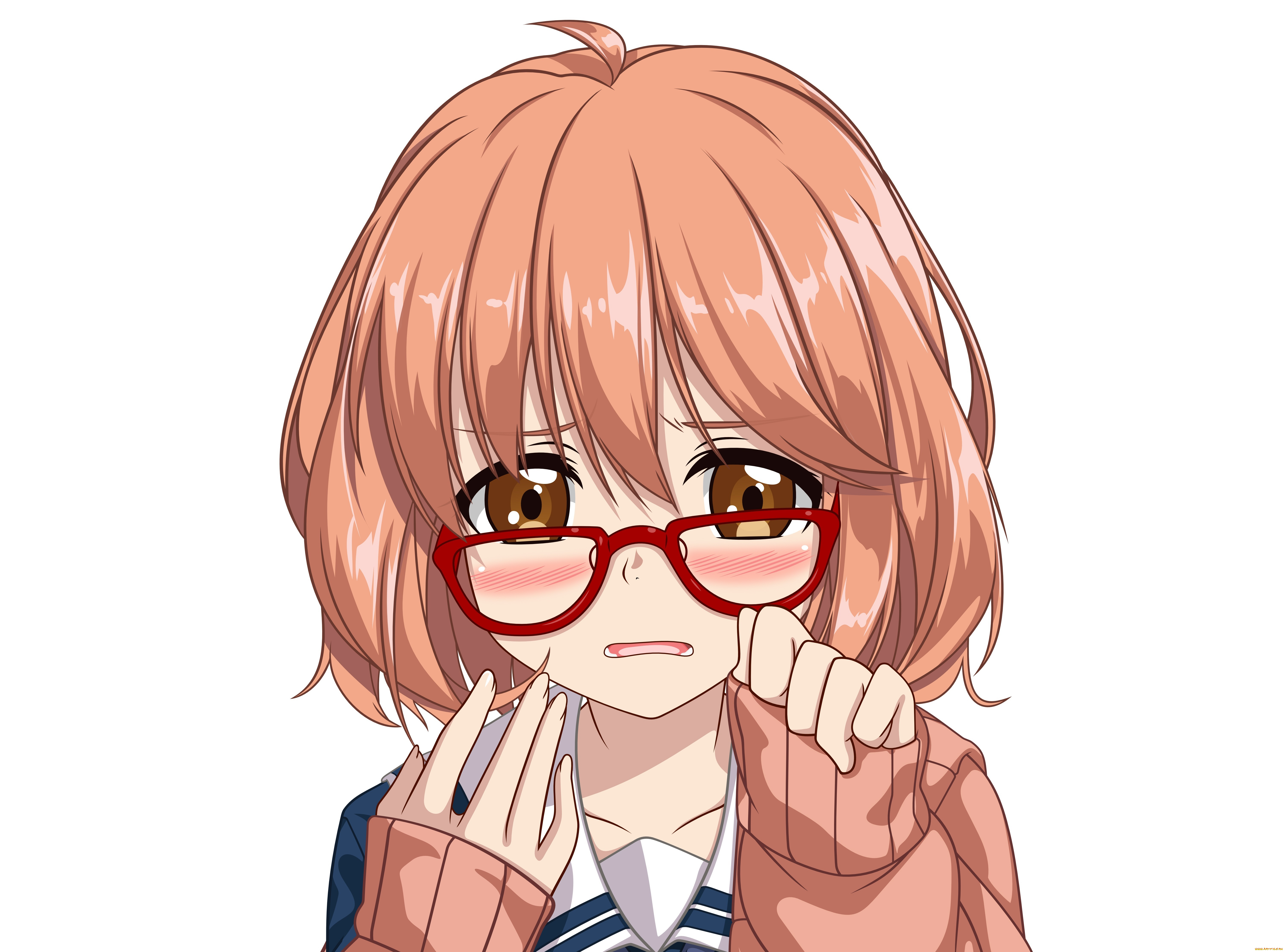 аниме, kyoukai, no, kanata, mirai, kuriyama