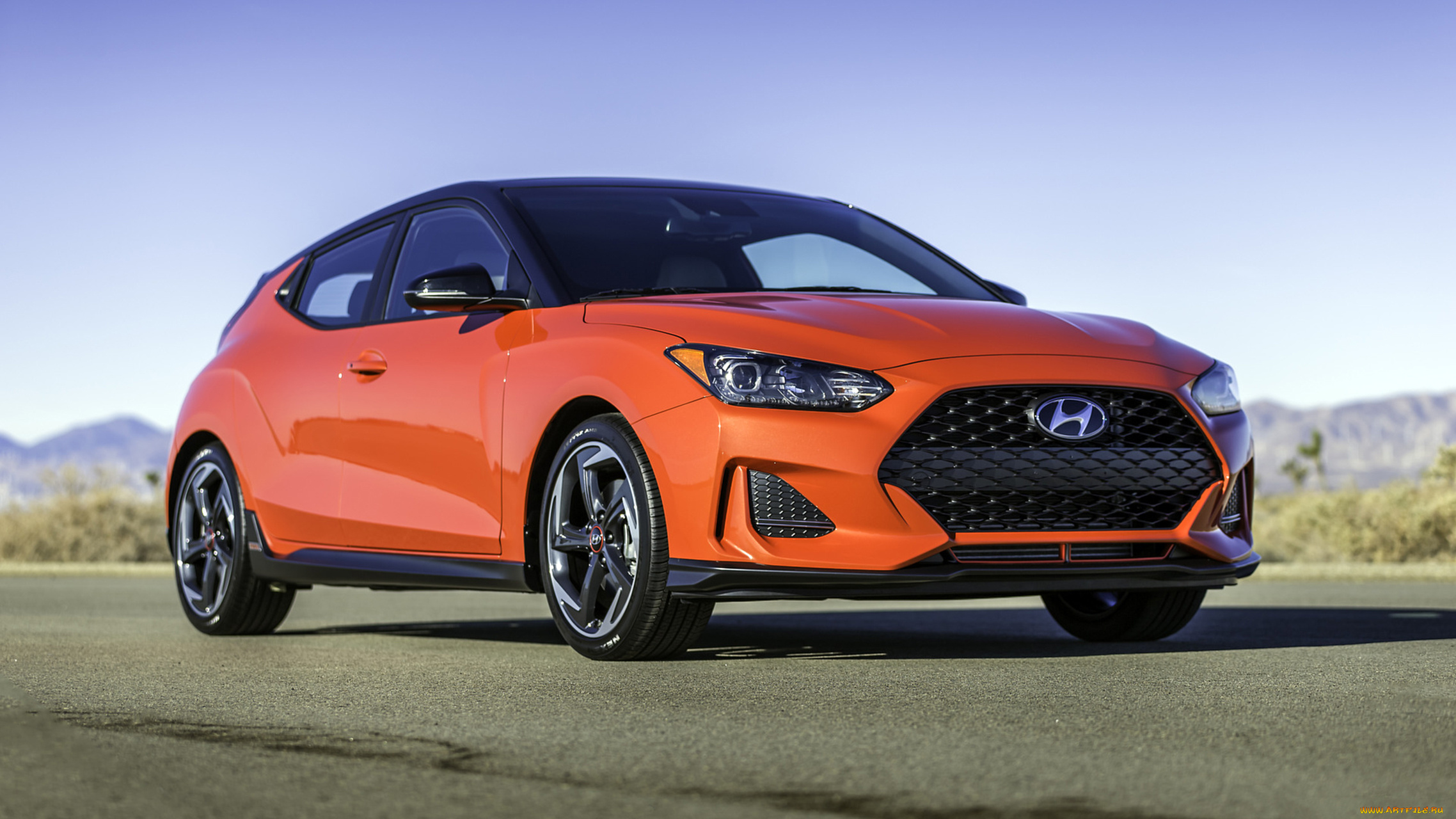 hyundai, veloster, turbo, 2019, автомобили, hyundai, оранжевый, 2019, turbo, veloster