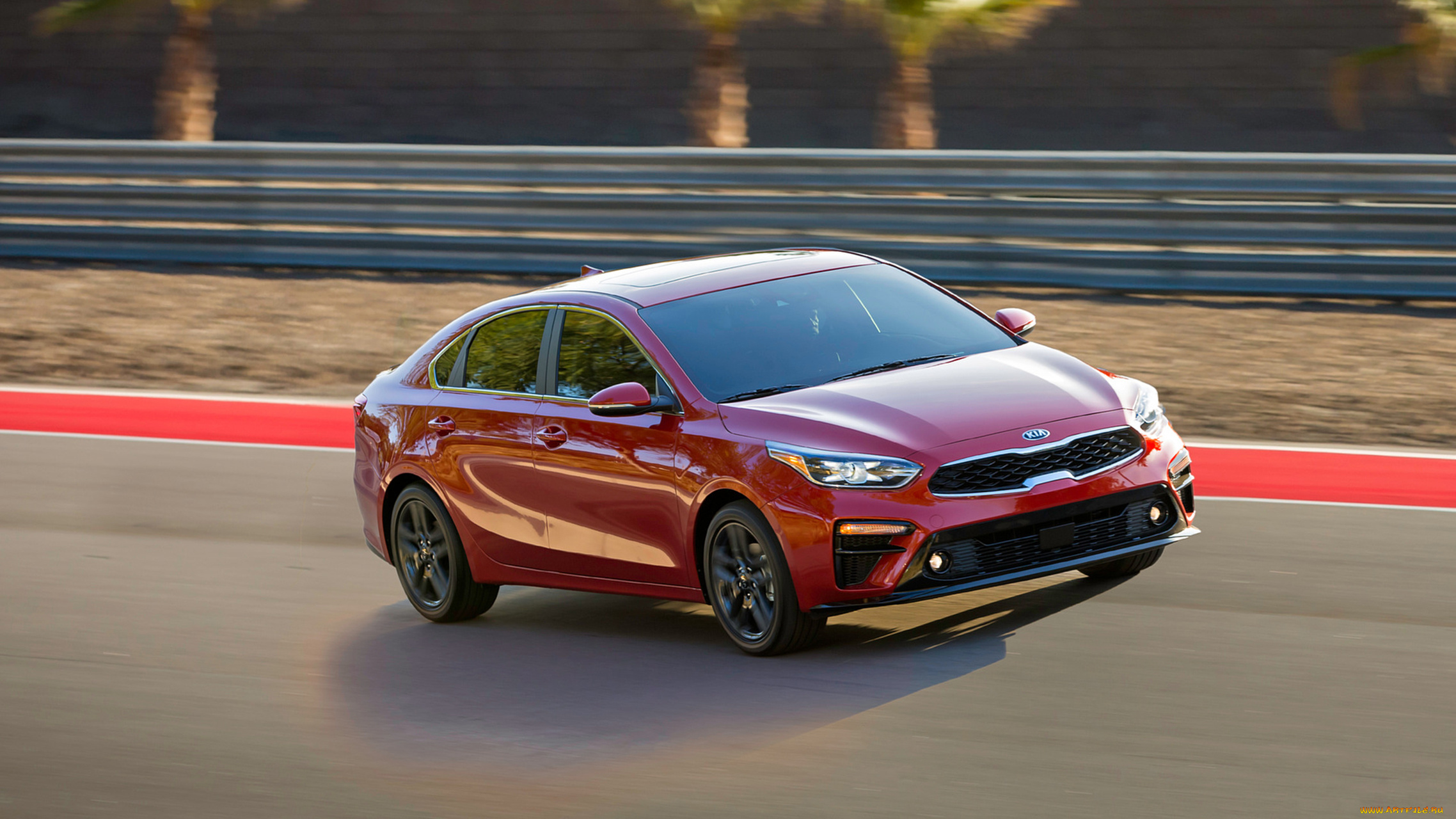 kia, forte, 2019, автомобили, kia, 2019, красный, forte