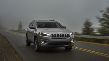 обоя jeep cherokee limited 2019, автомобили, jeep, 2019, limited, cherokee