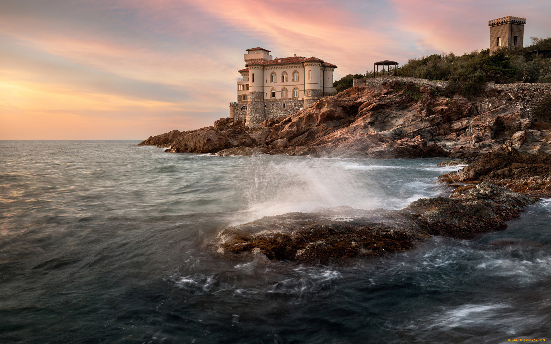 castello, del, boccale, italy, города, замки, италии, castello, del, boccale