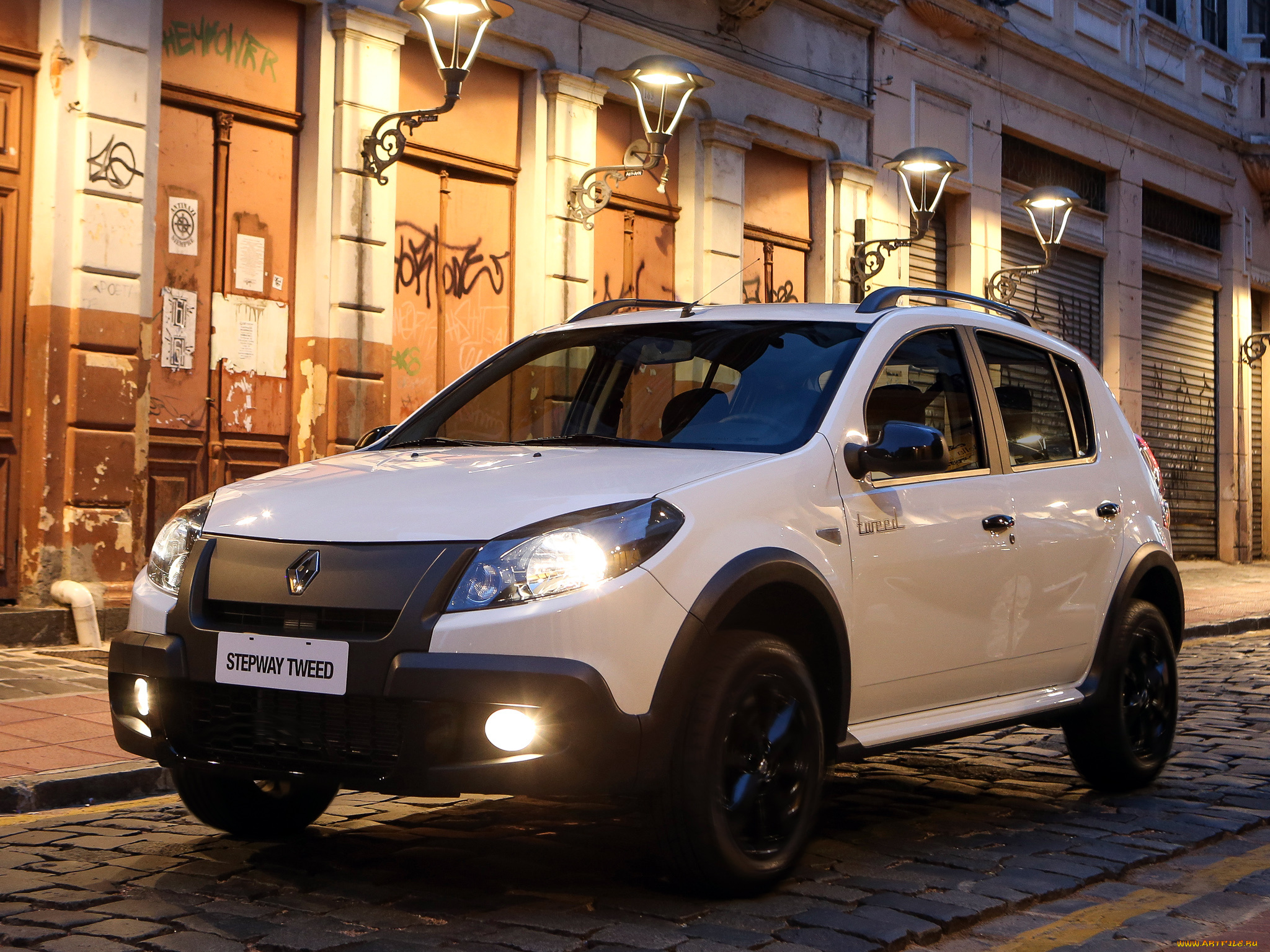 автомобили, renault, sandero, stepway, tweed, 2014