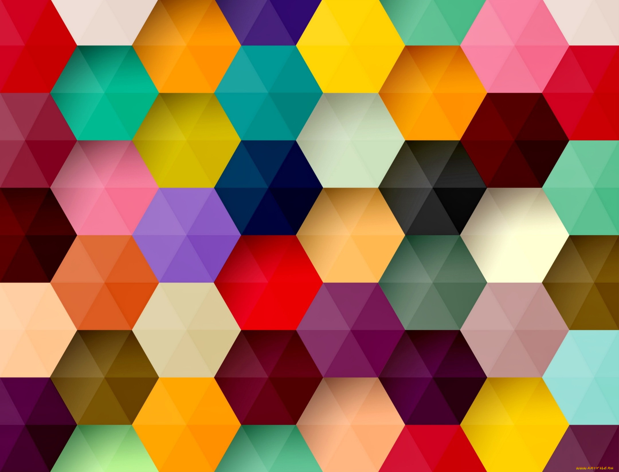 3д, графика, абстракция, , abstract, background, colorful, абстракция, hexagon, honeycomb, фон, colors