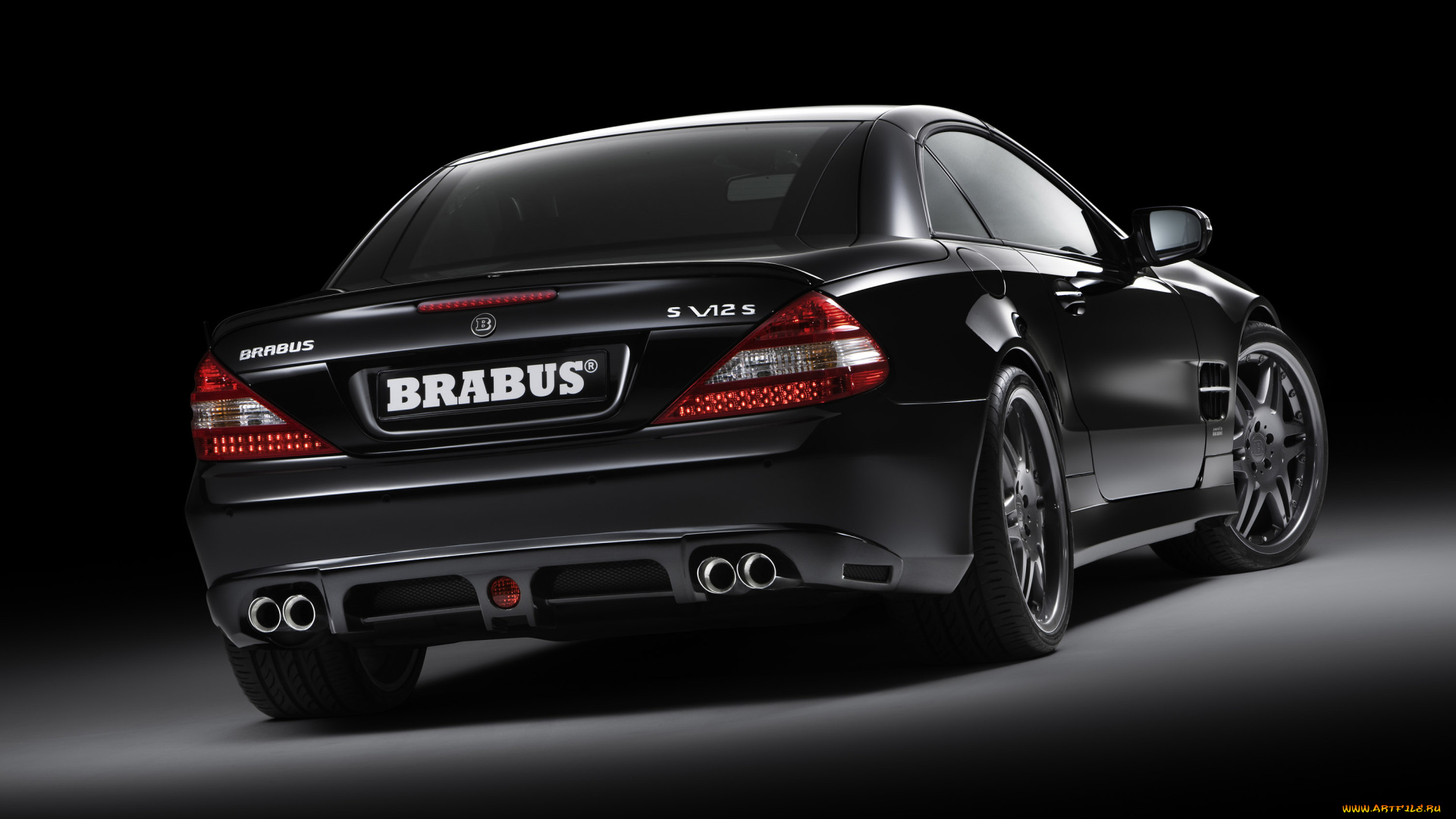 автомобили, brabus, s, v12, r230