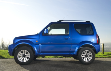 обоя автомобили, suzuki, uk-spec, jimny