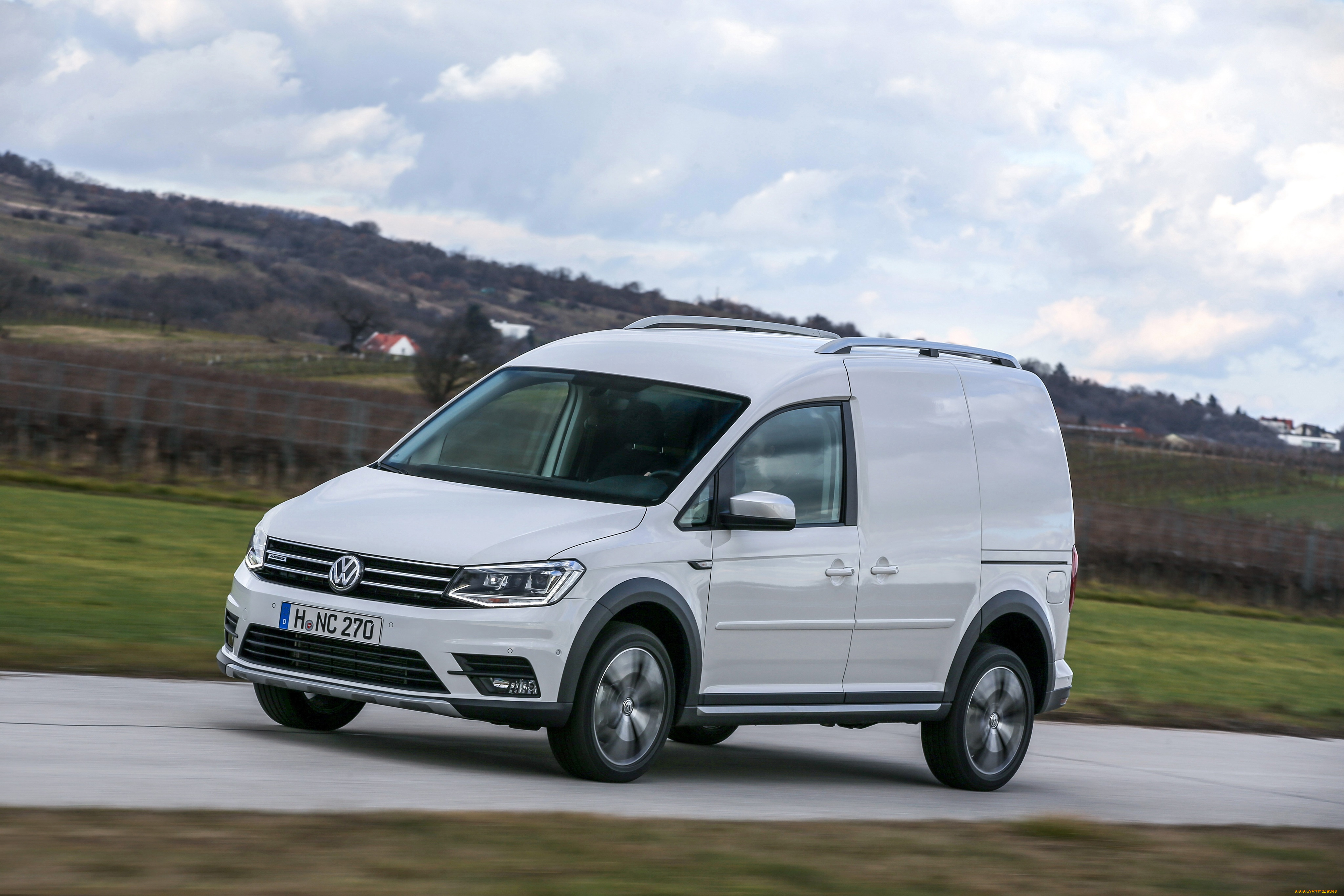 автомобили, volkswagen, caddy, kasten, alltrack, 2015г