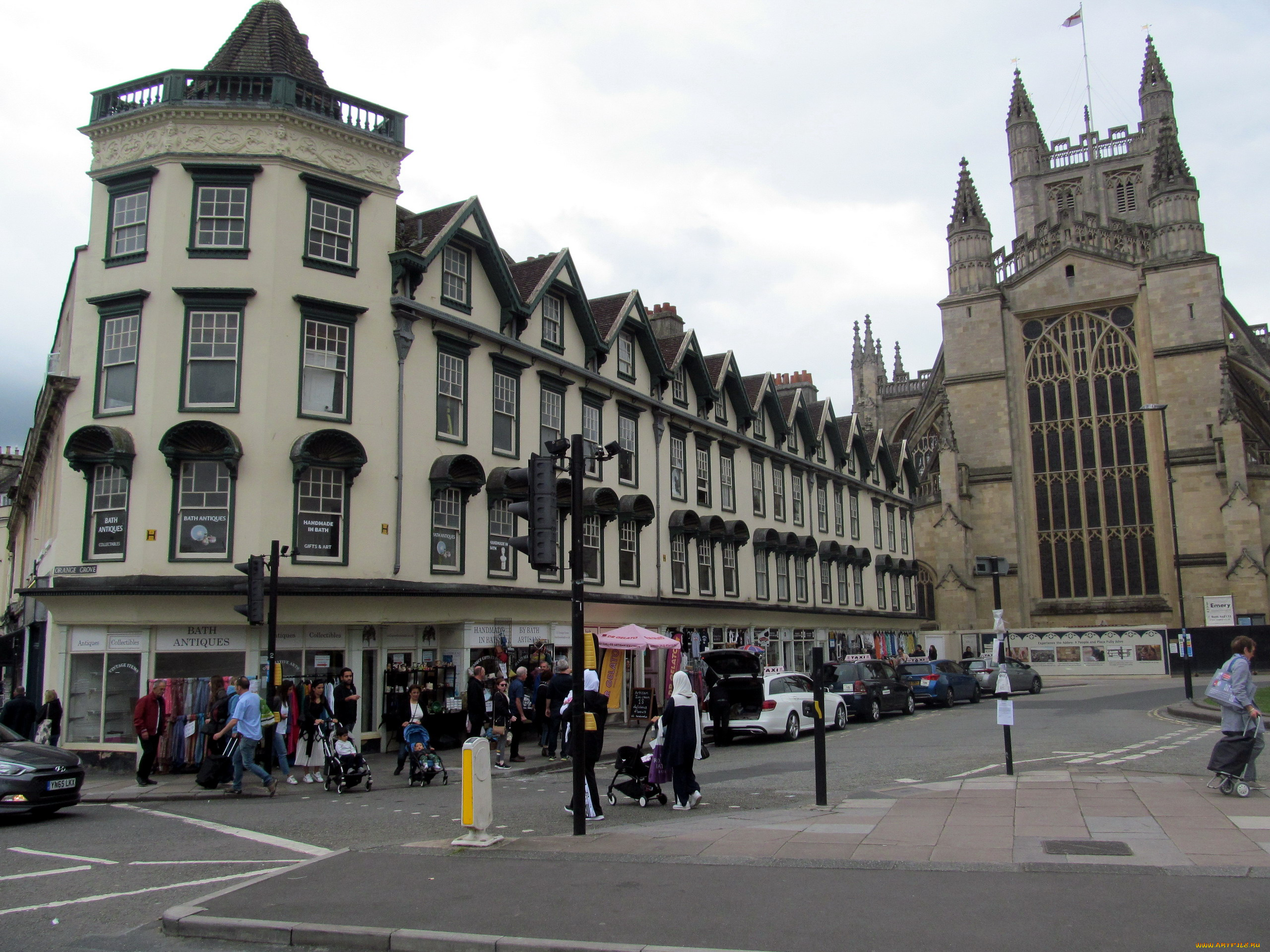 bath, somerset, uk, города, -, улицы, , площади, , набережные