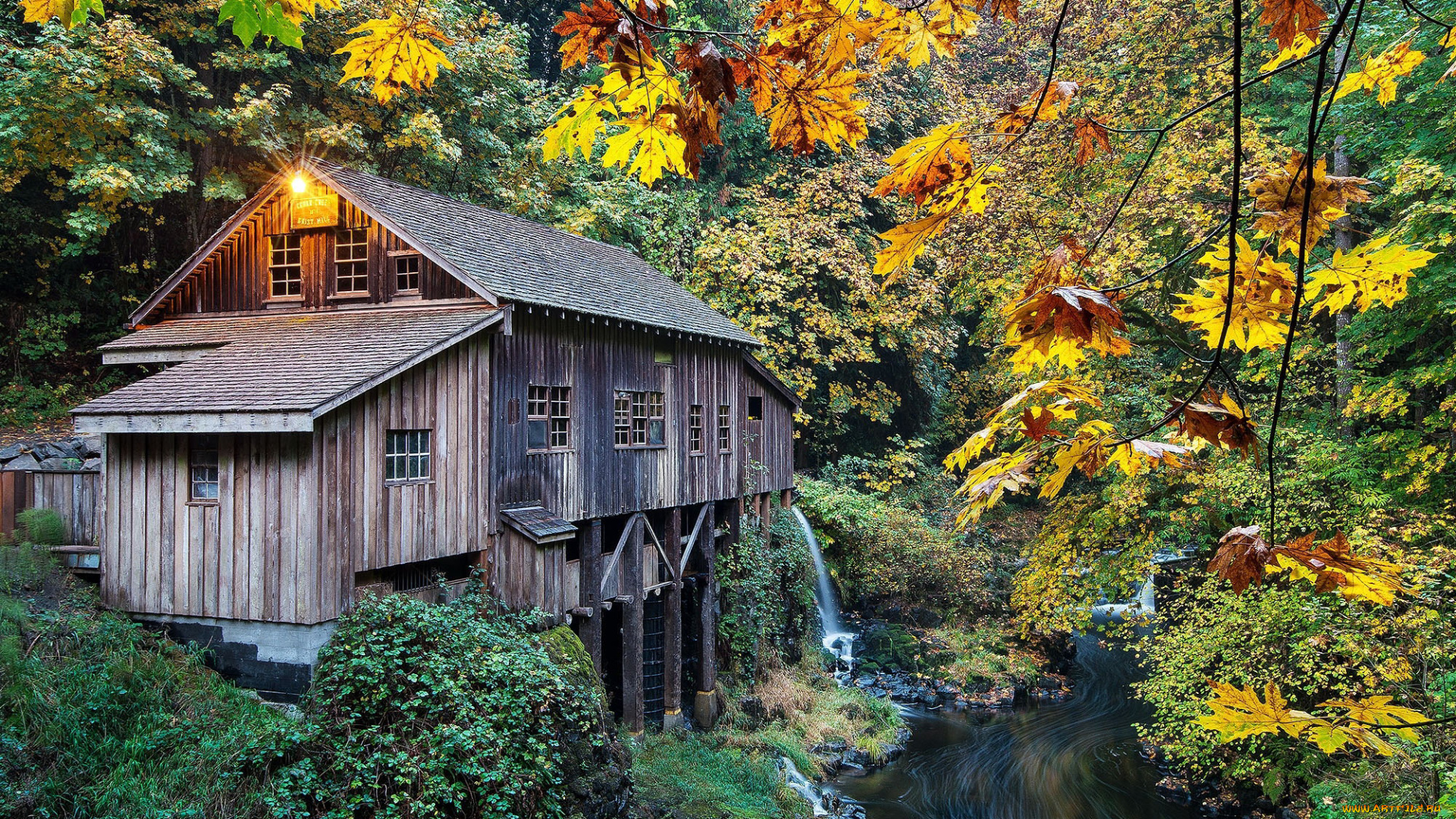 cedar, creek, grist, mill, usa, разное, мельницы, cedar, creek, grist, mill