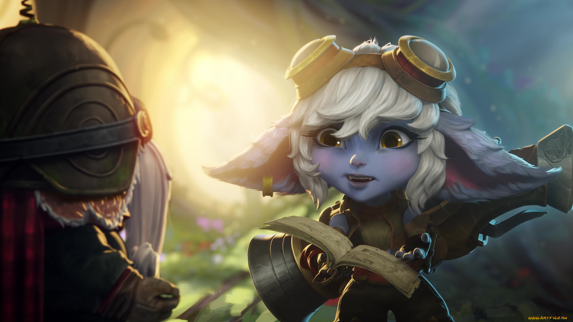 видео, игры, league, of, legends, , legends, of, runeterra, legends, of, runeterra, tristana