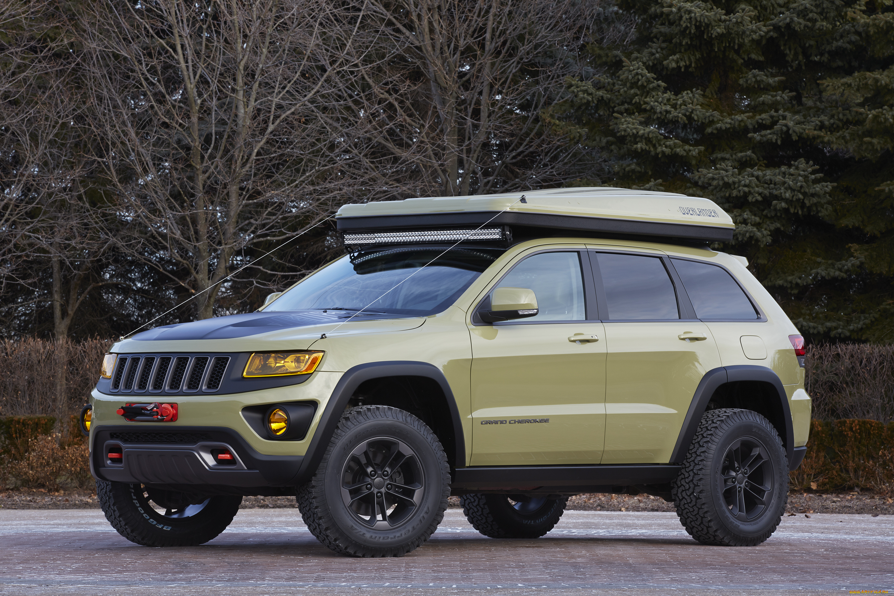 автомобили, jeep, overlander, cherokee, grand, 2015г, wk2, concept