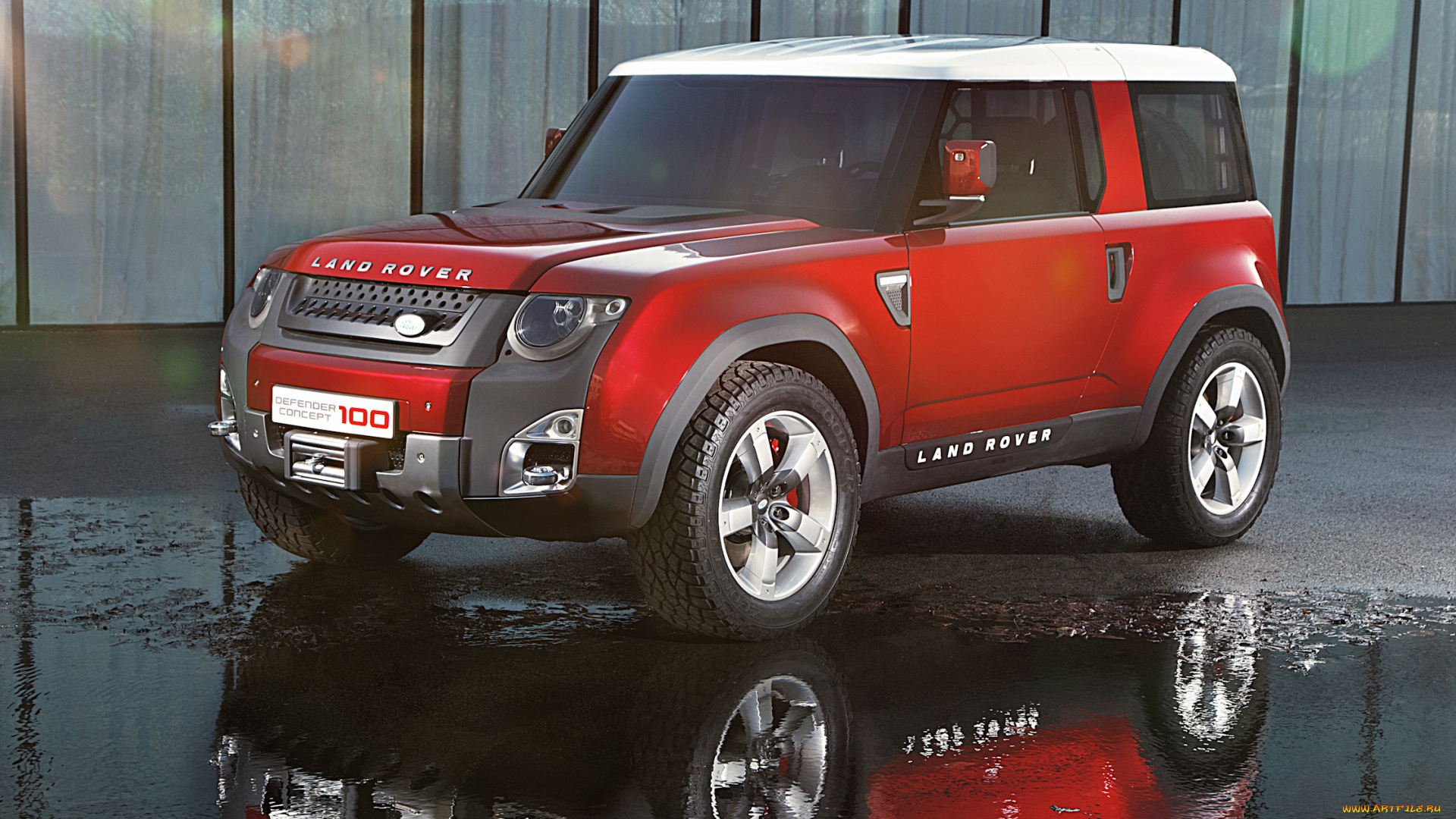 land-rover, defender, concept, 2016, автомобили, land-rover, defender, concept, 2016, улица